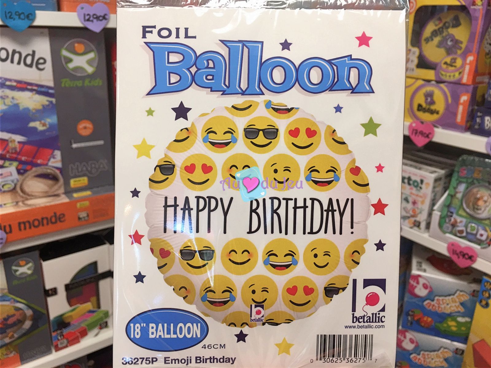 Ballon Hélium Emoji