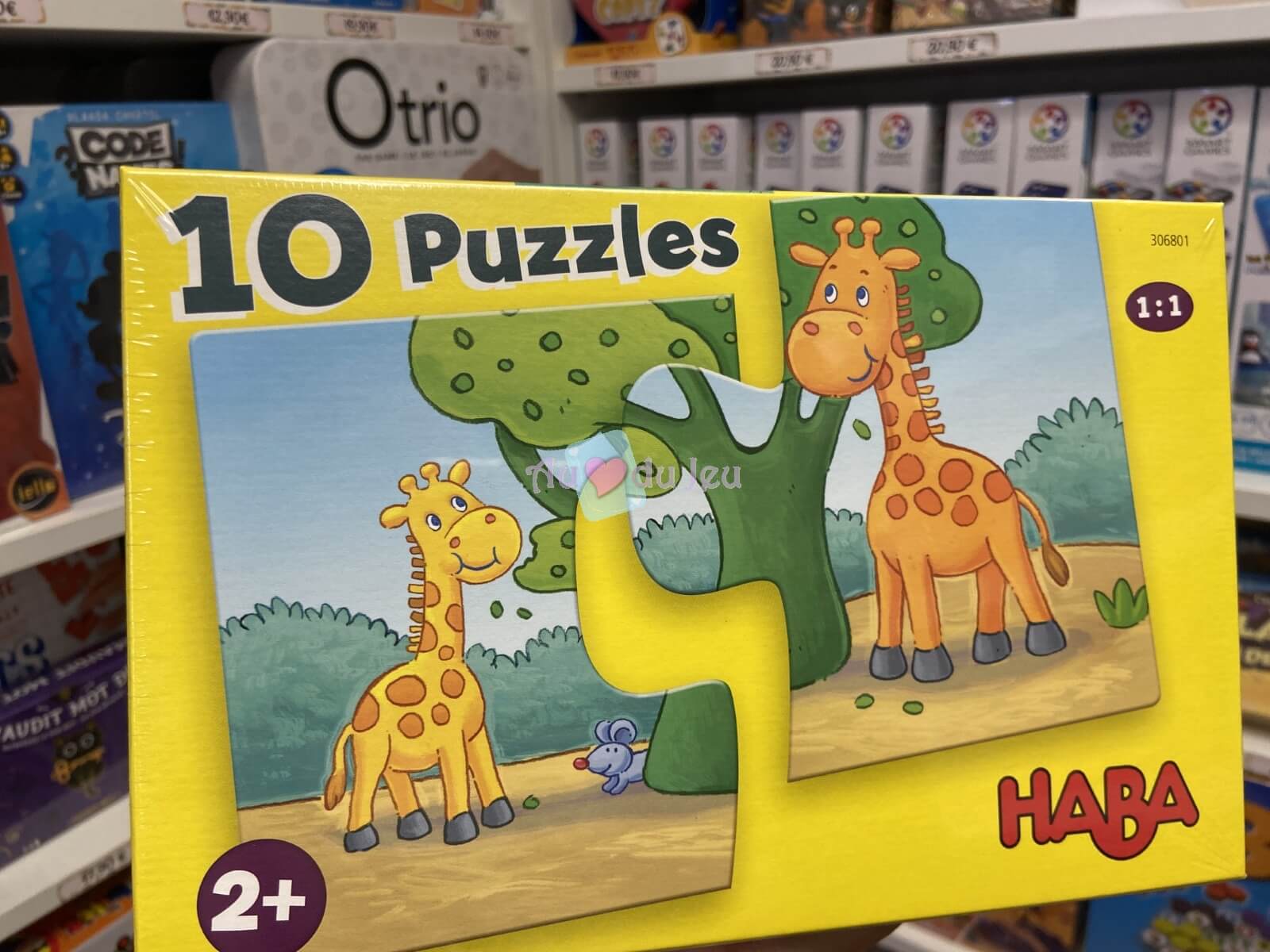 10 Puzzles Animaux Haba