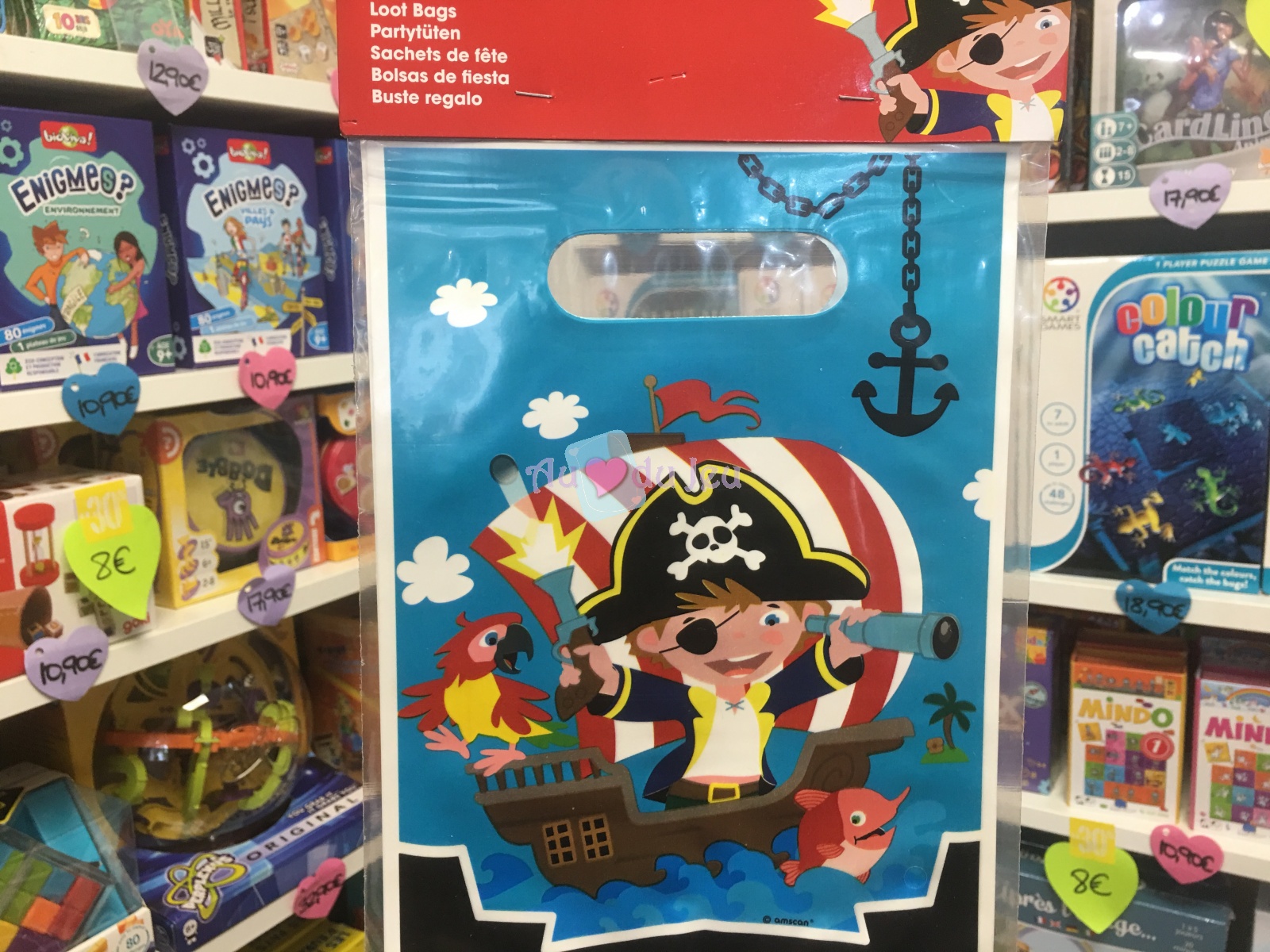 8 Sacs Bonbons Captain Pirate
