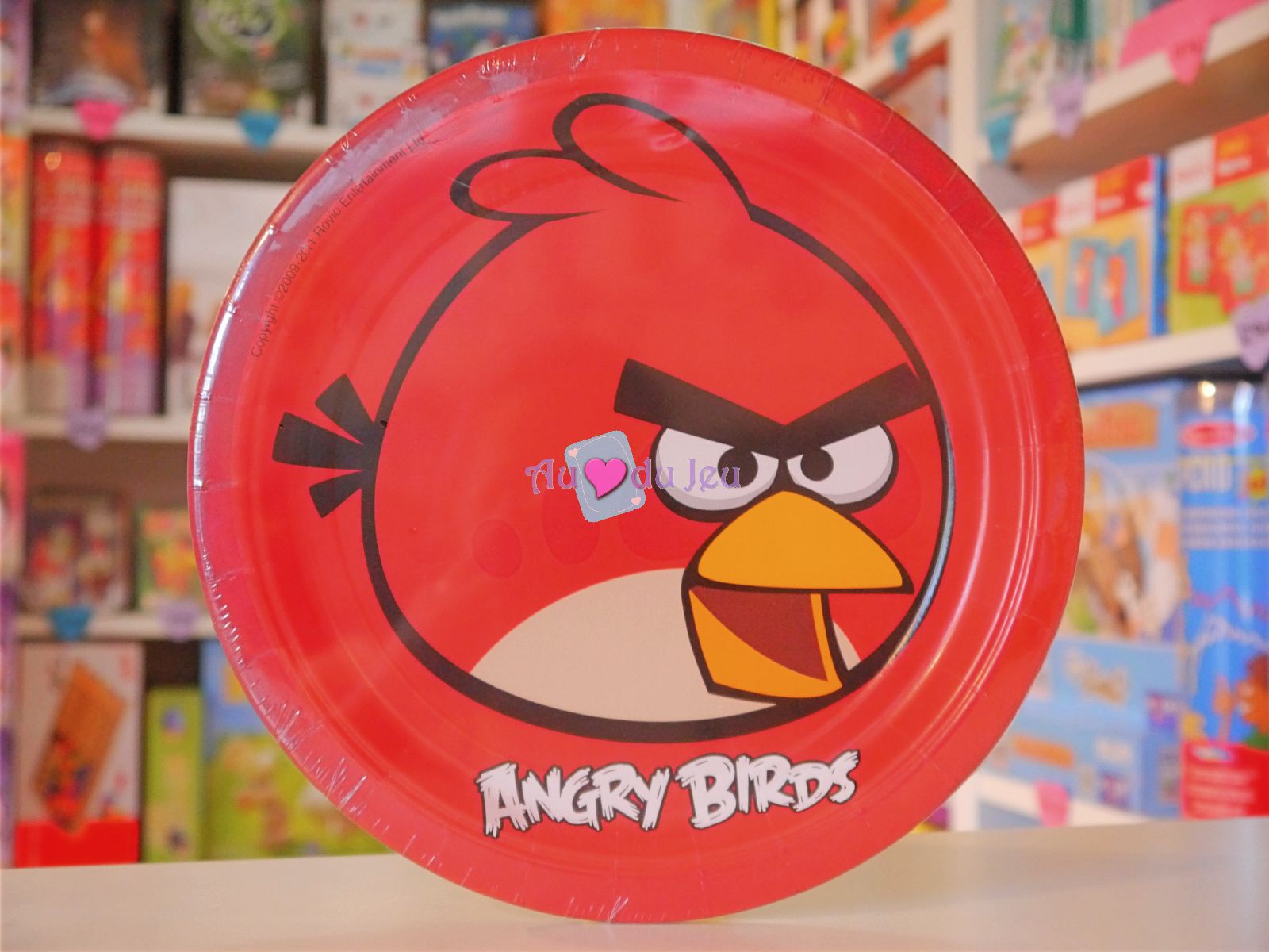 8 Assiettes Angry Birds
