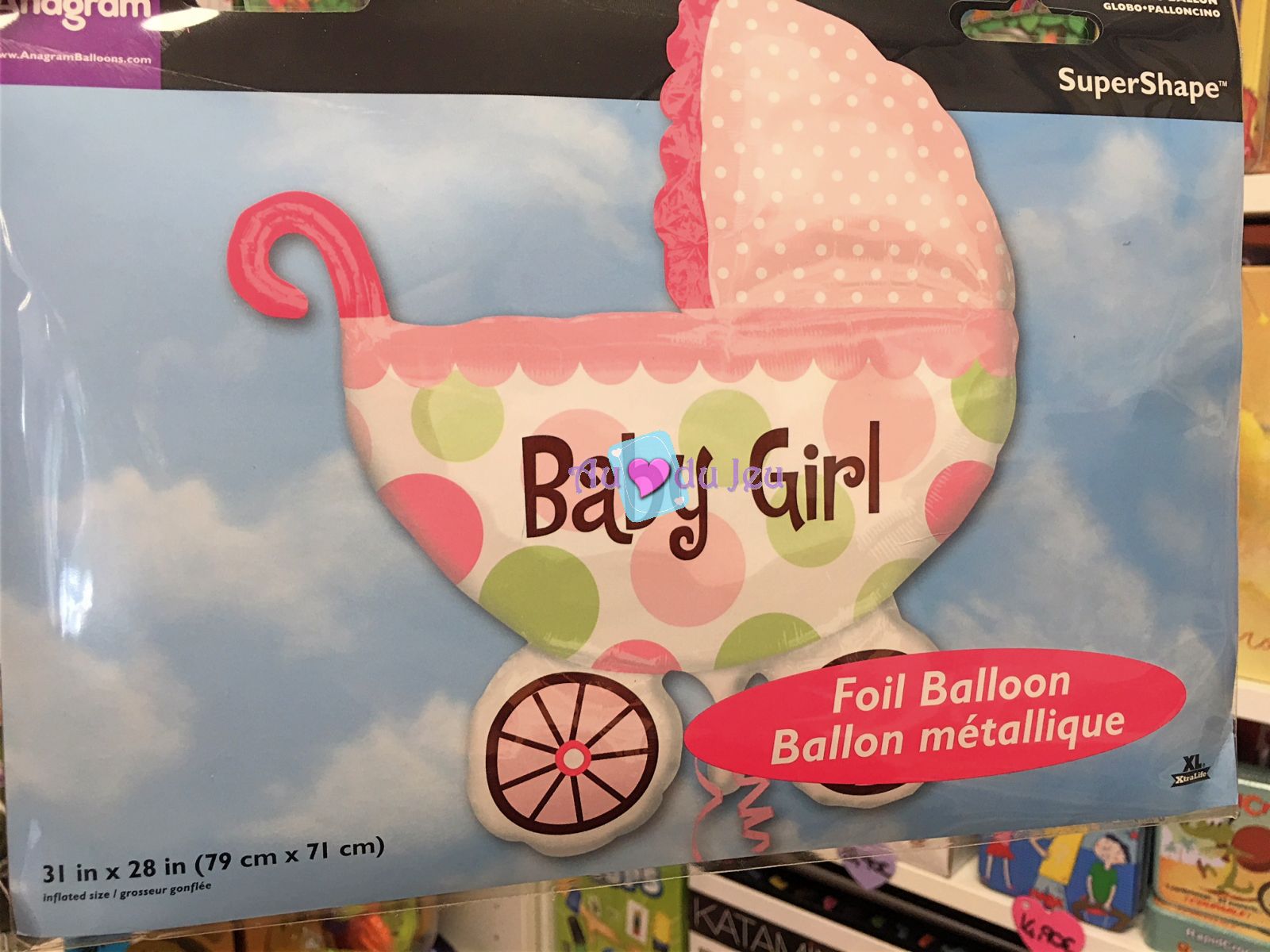 Ballon Géant Baby Girl