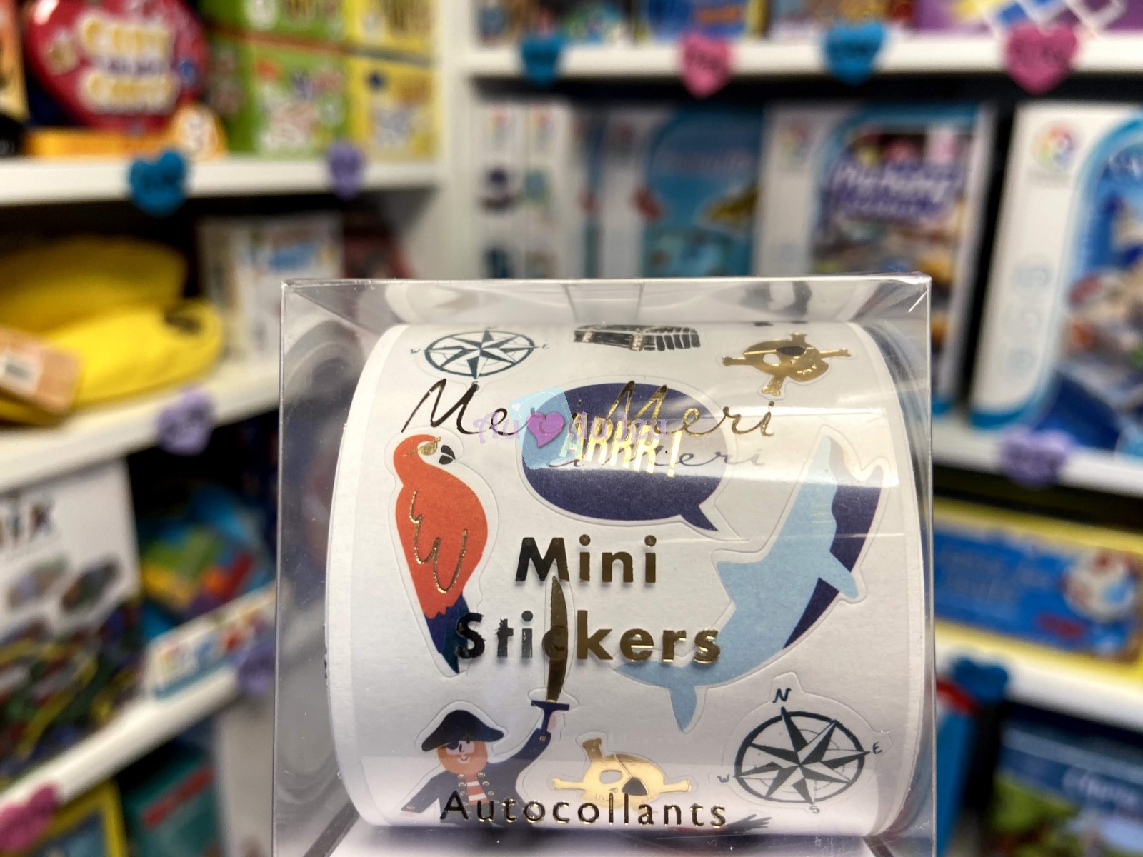 Boite 500 Mini Stickers - Pirates