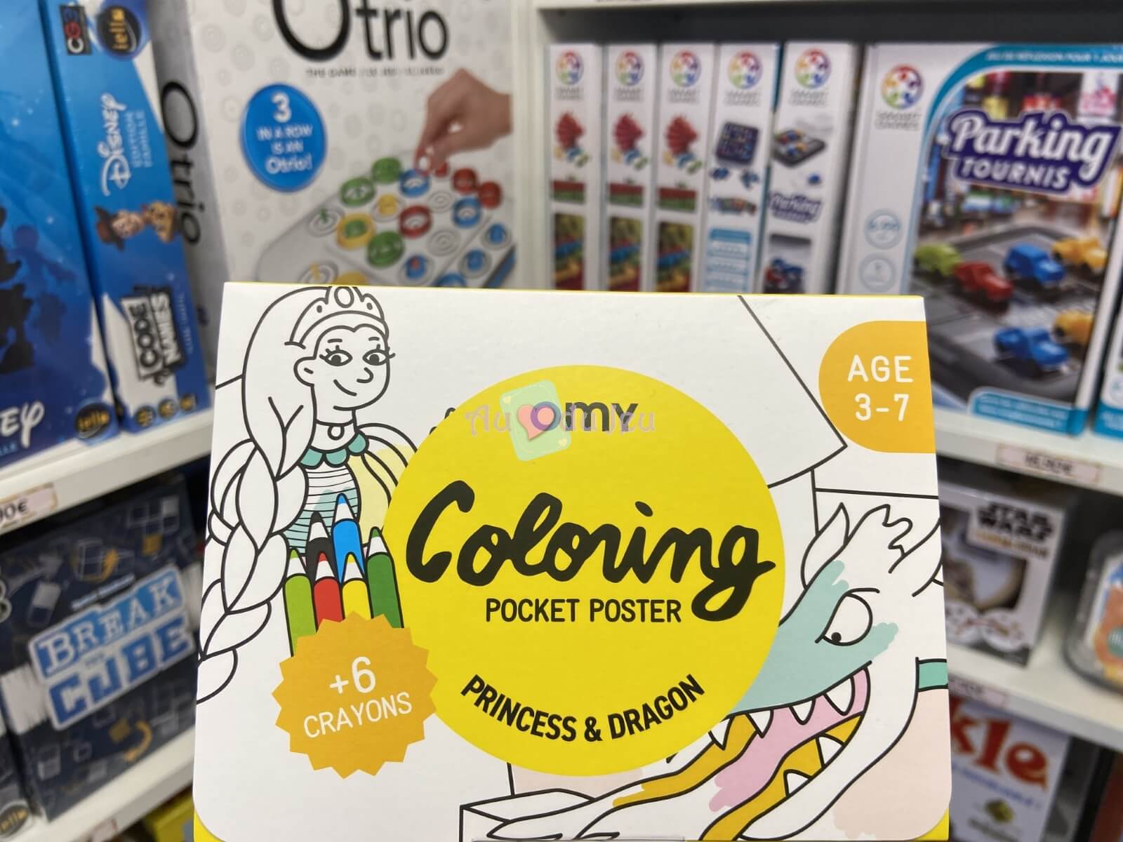 Coloring Pocket Princess & Dragons OMY