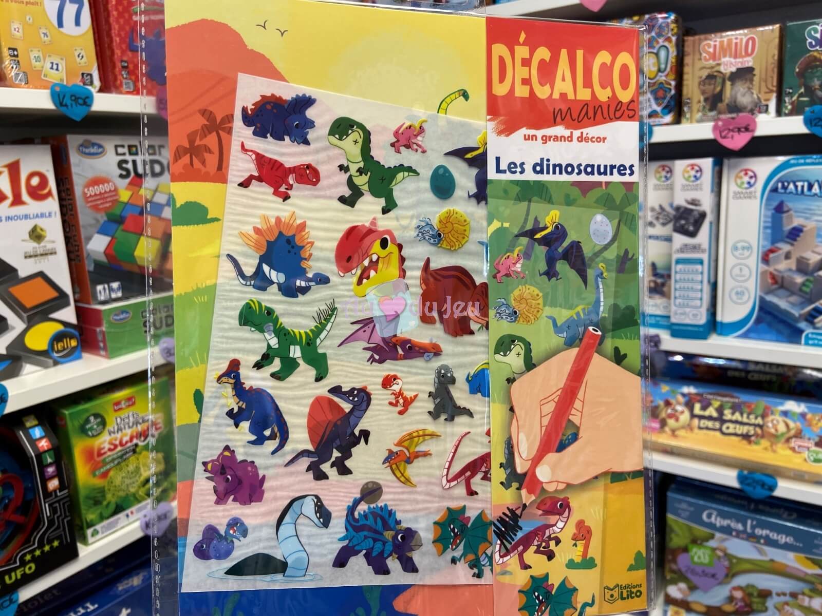 Decalco Les Dinosaures Editions Lito