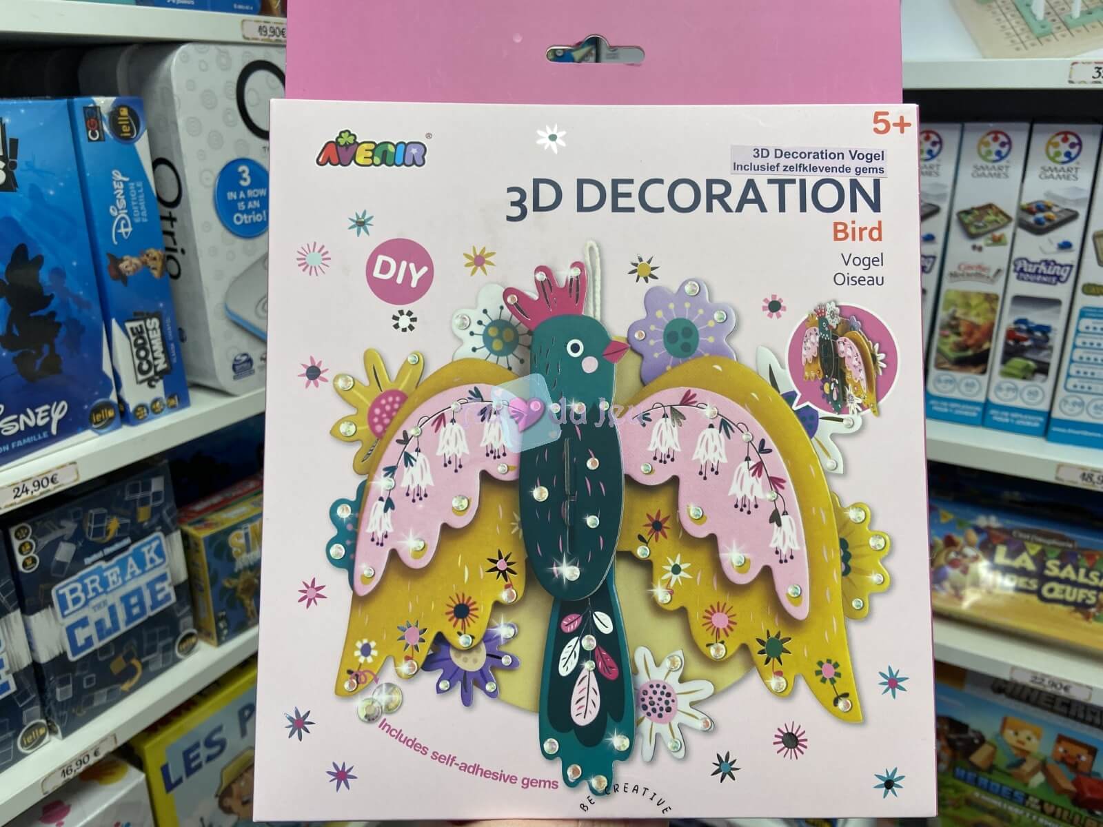 Kit Decoration 3D Oiseau