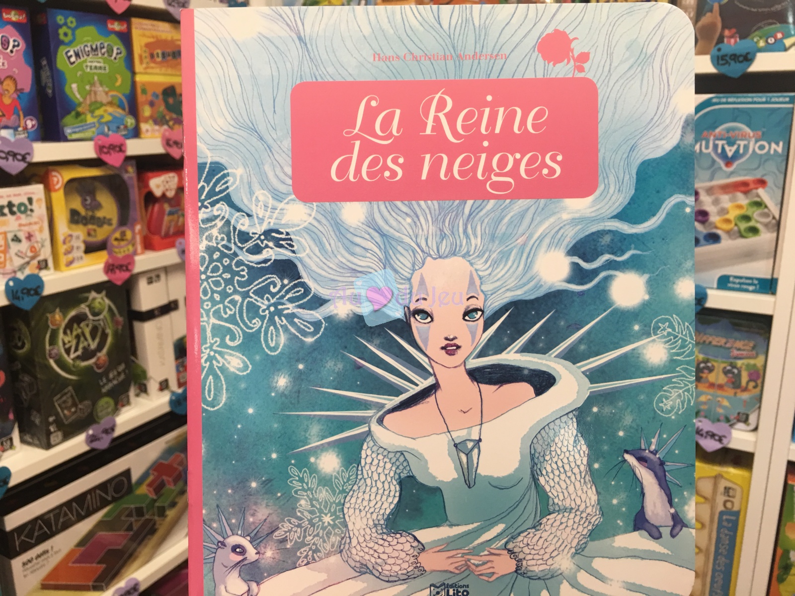 Miniconte La Reine Des Neiges Editions Lito