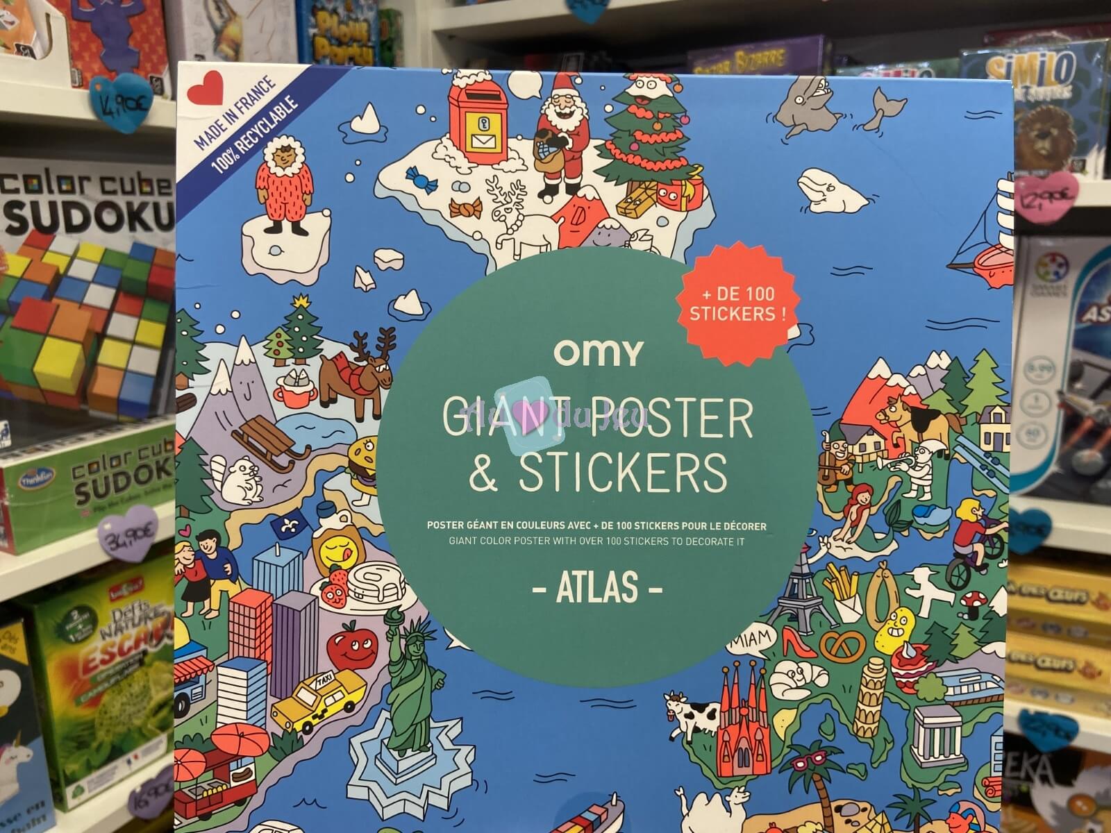 Poster & Stickers - Atlas