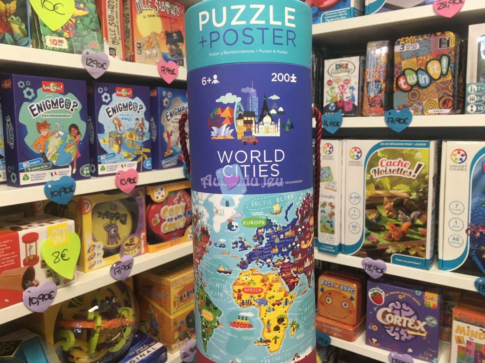 Puzzle 200 Pièces Villes Du Monde