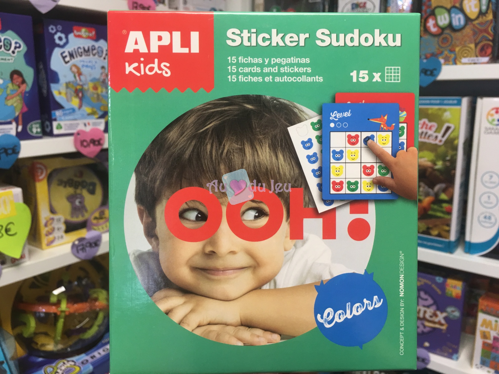 Stickers Sudoku APLI Kids