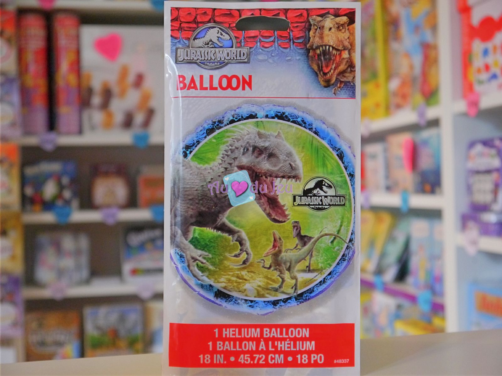 Ballon Hélium Jurassic World