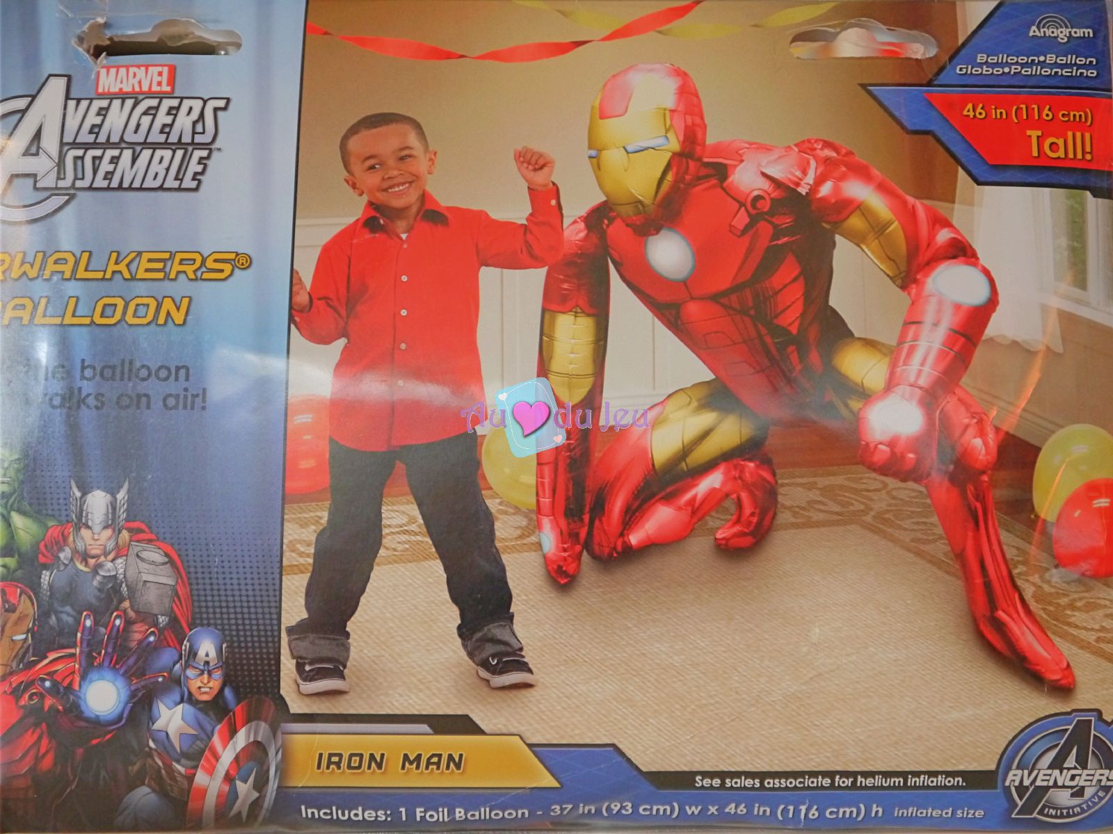 Ballon XXL Hélium Iron Man