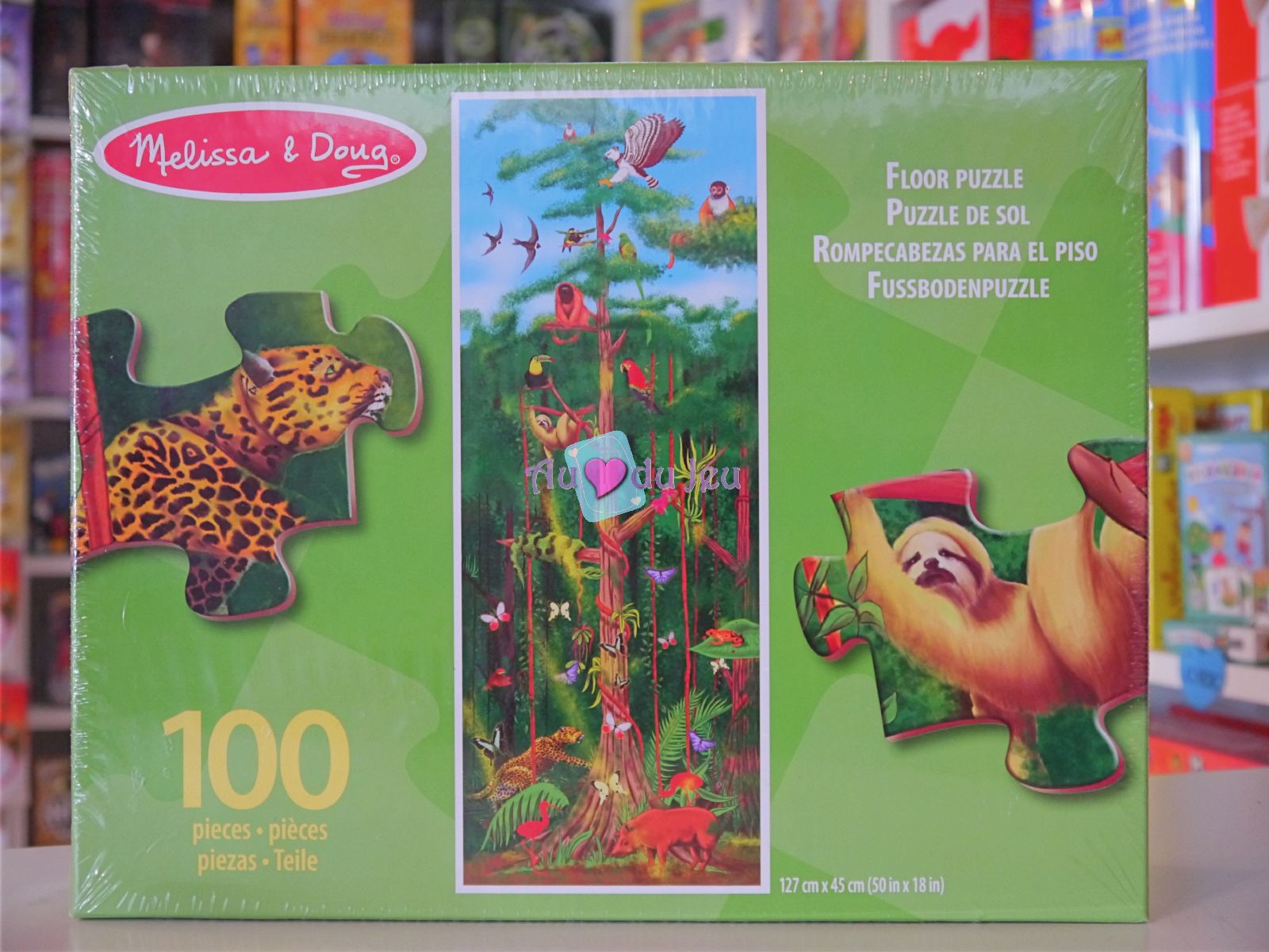 Puzzle 100 Pièces Forêt Tropicale