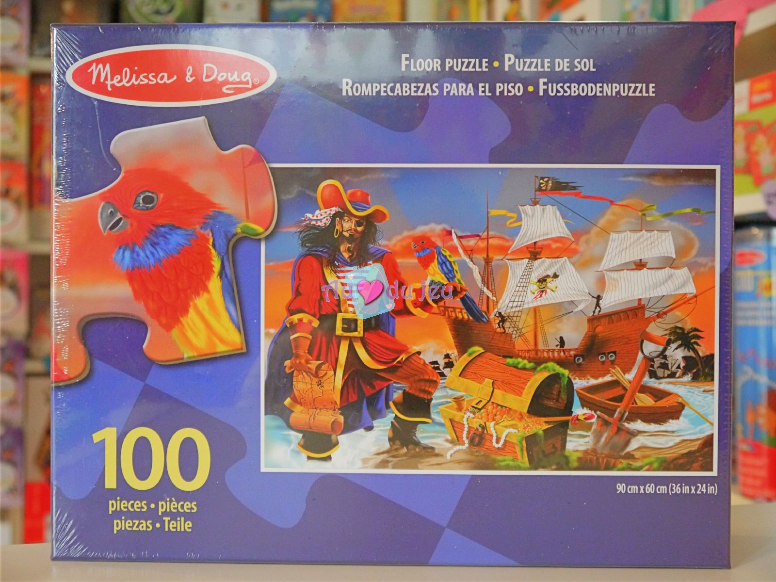Puzzle 100 Pièces Pirate