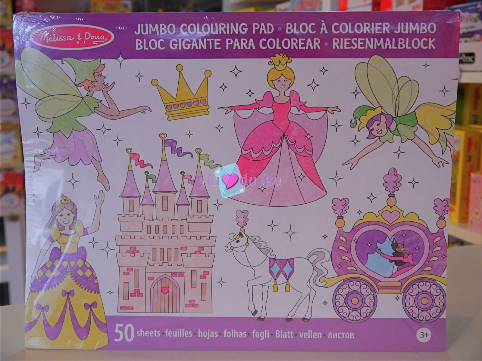 Set de 50 Coloriages géants Princesses