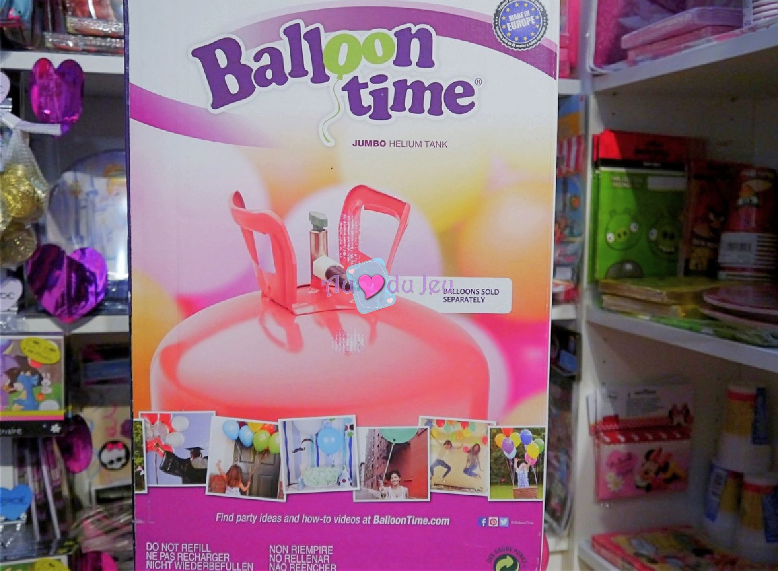 Bonbonne Hélium 50 Ballons