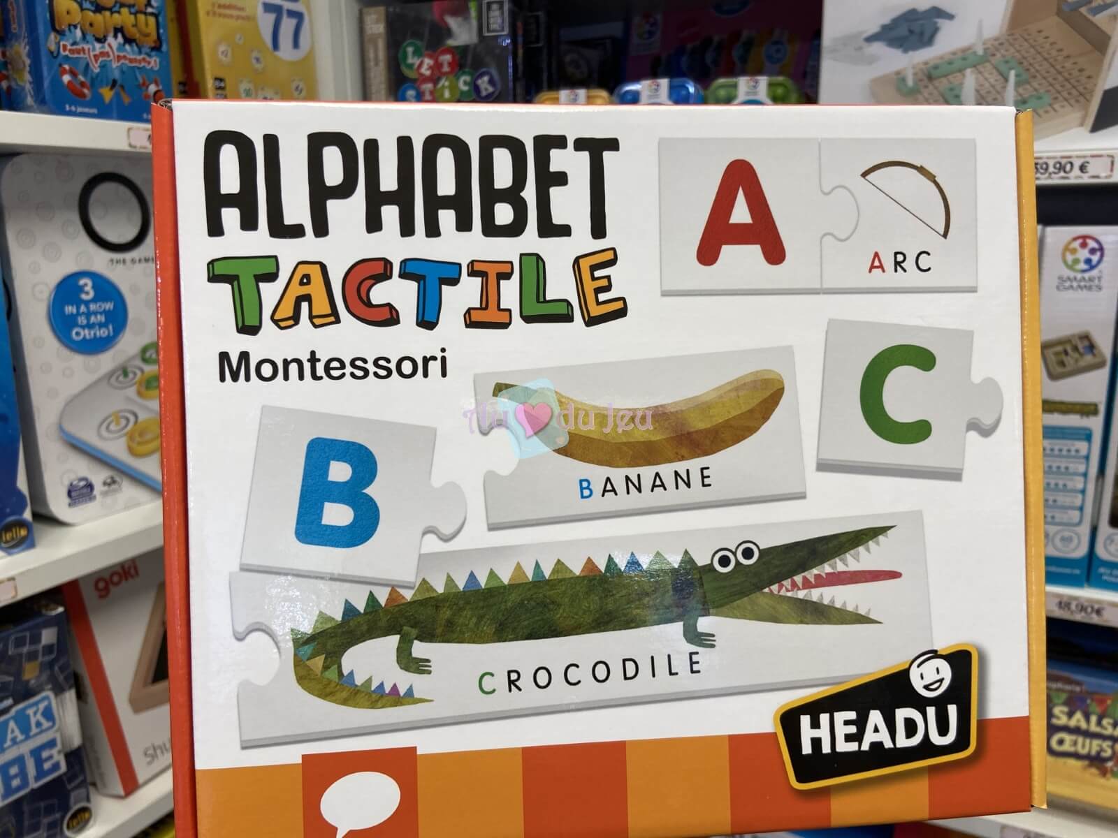 Alphabet Tactile Montessori Headu