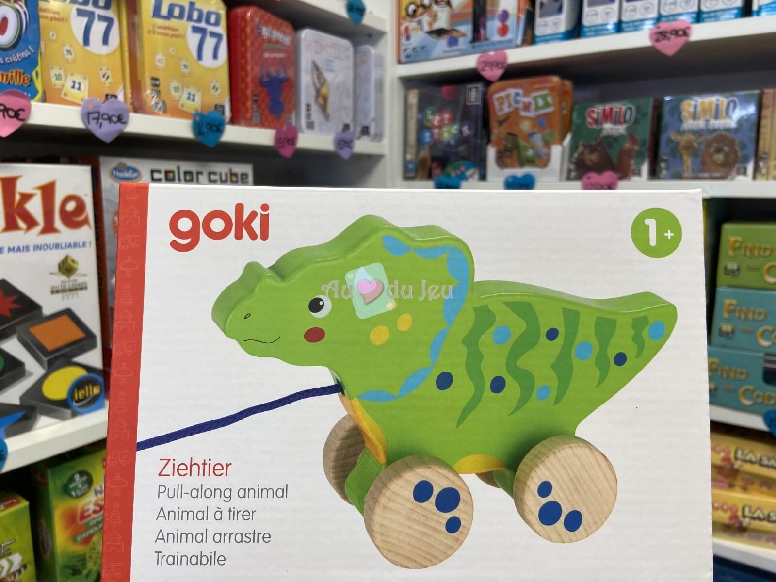 Animal à Tirer Dinosaure Goki