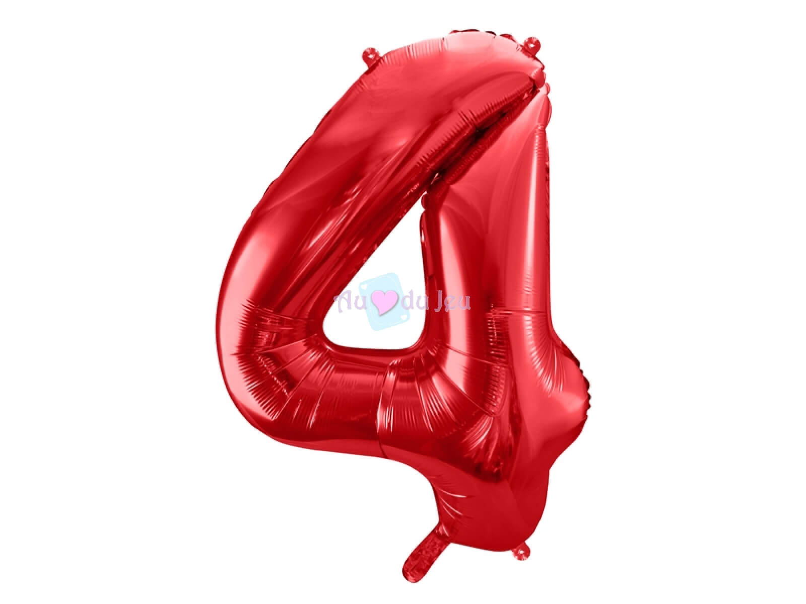 Ballon Chiffre 4 - Rouge (86 Cm) 