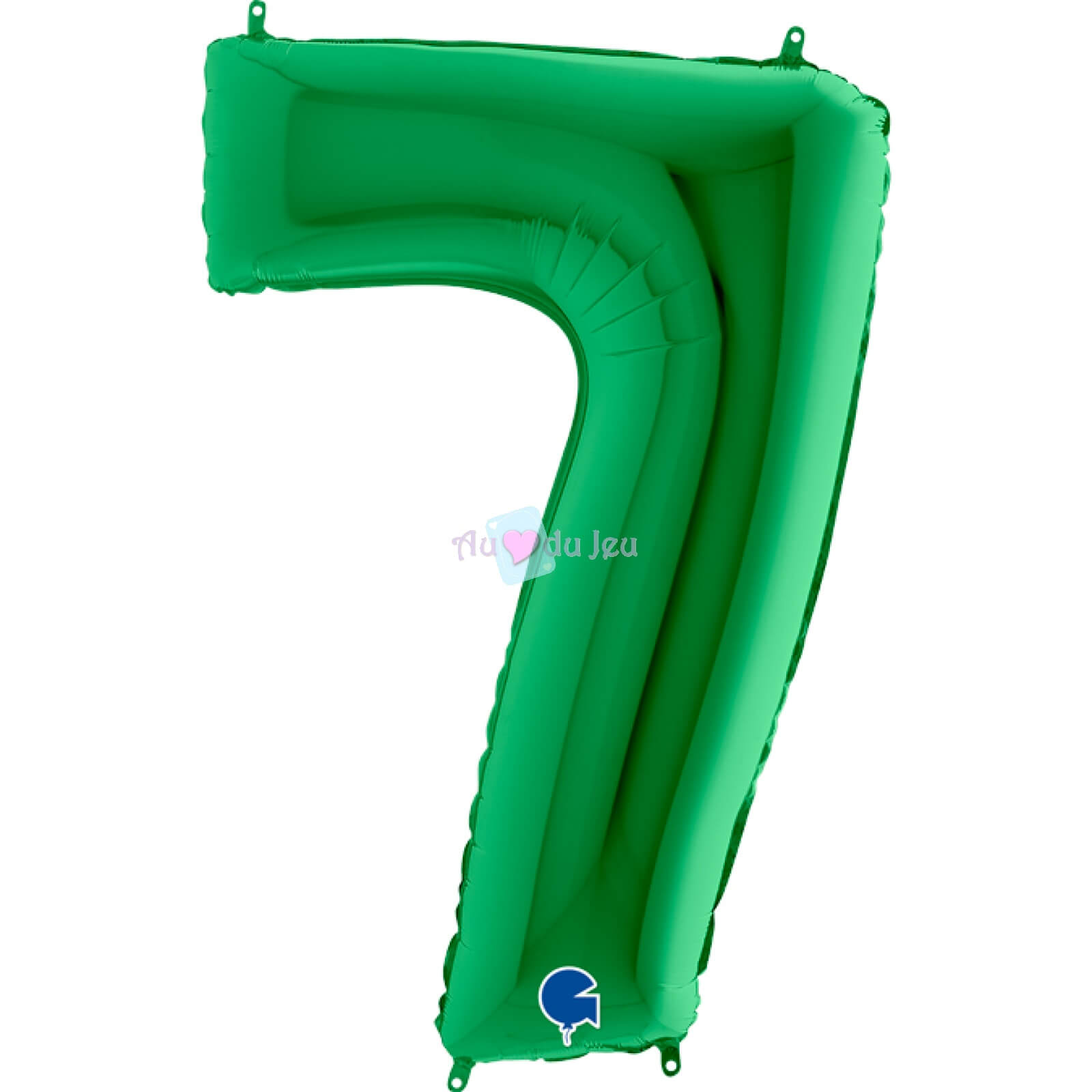Ballon Chiffre 7 Vert 102 Cm 