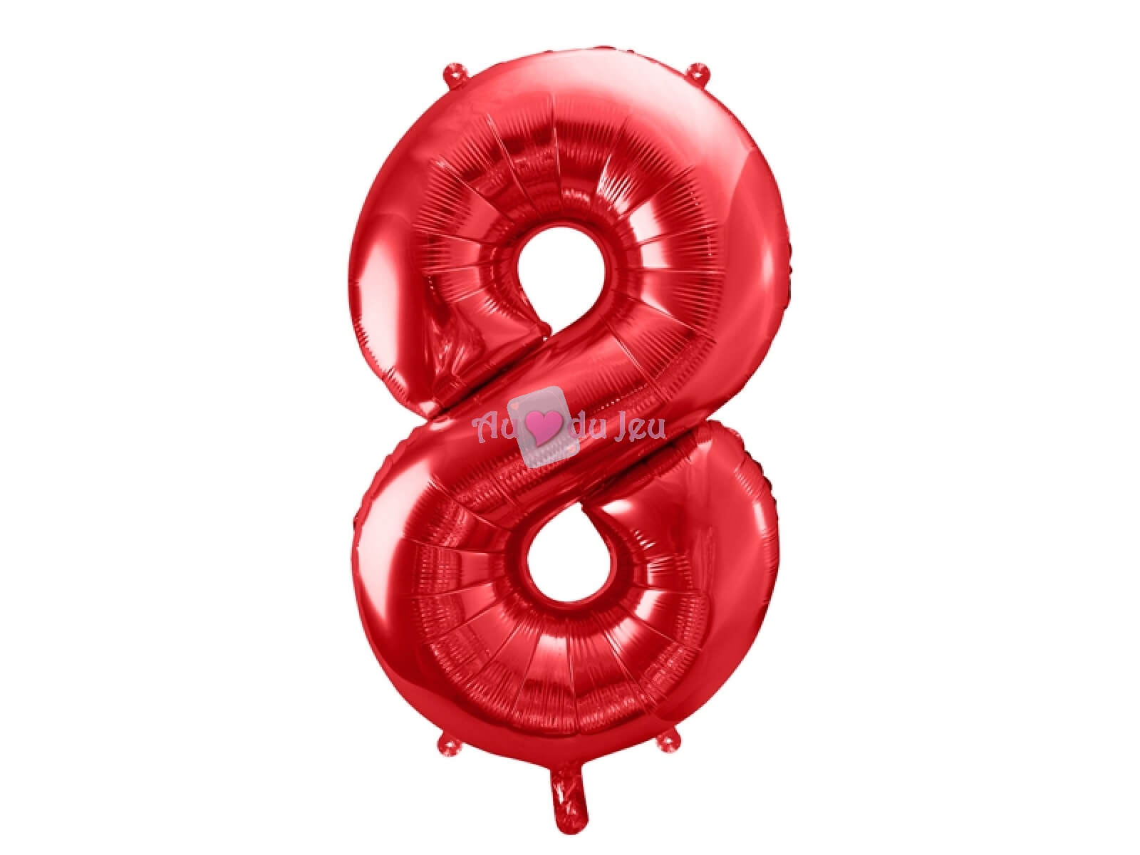 Ballon Chiffre 8 - Rouge (86 Cm) 