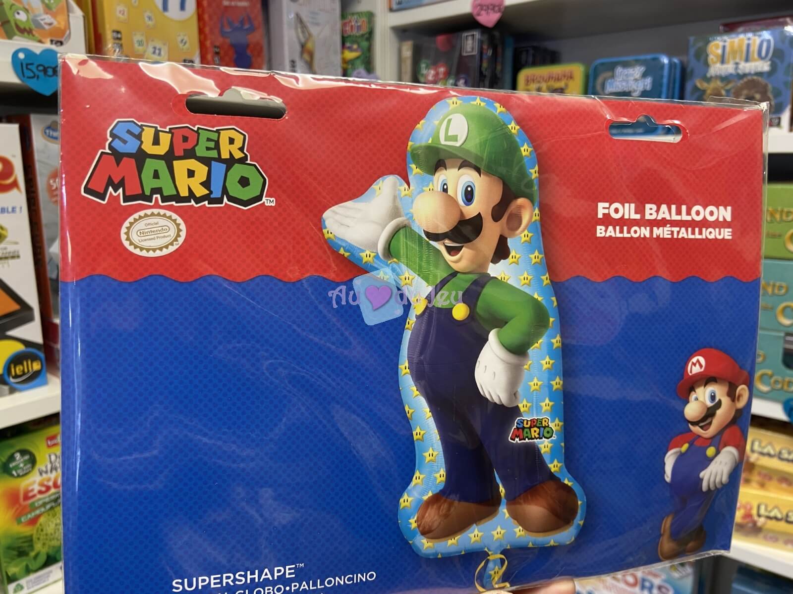 Ballon Géant Luigi Super Mario 