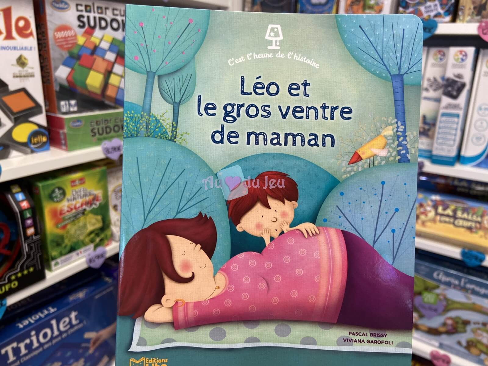 C'est L'heure : Leo et Le Gros Ventre De Maman Editions Lito