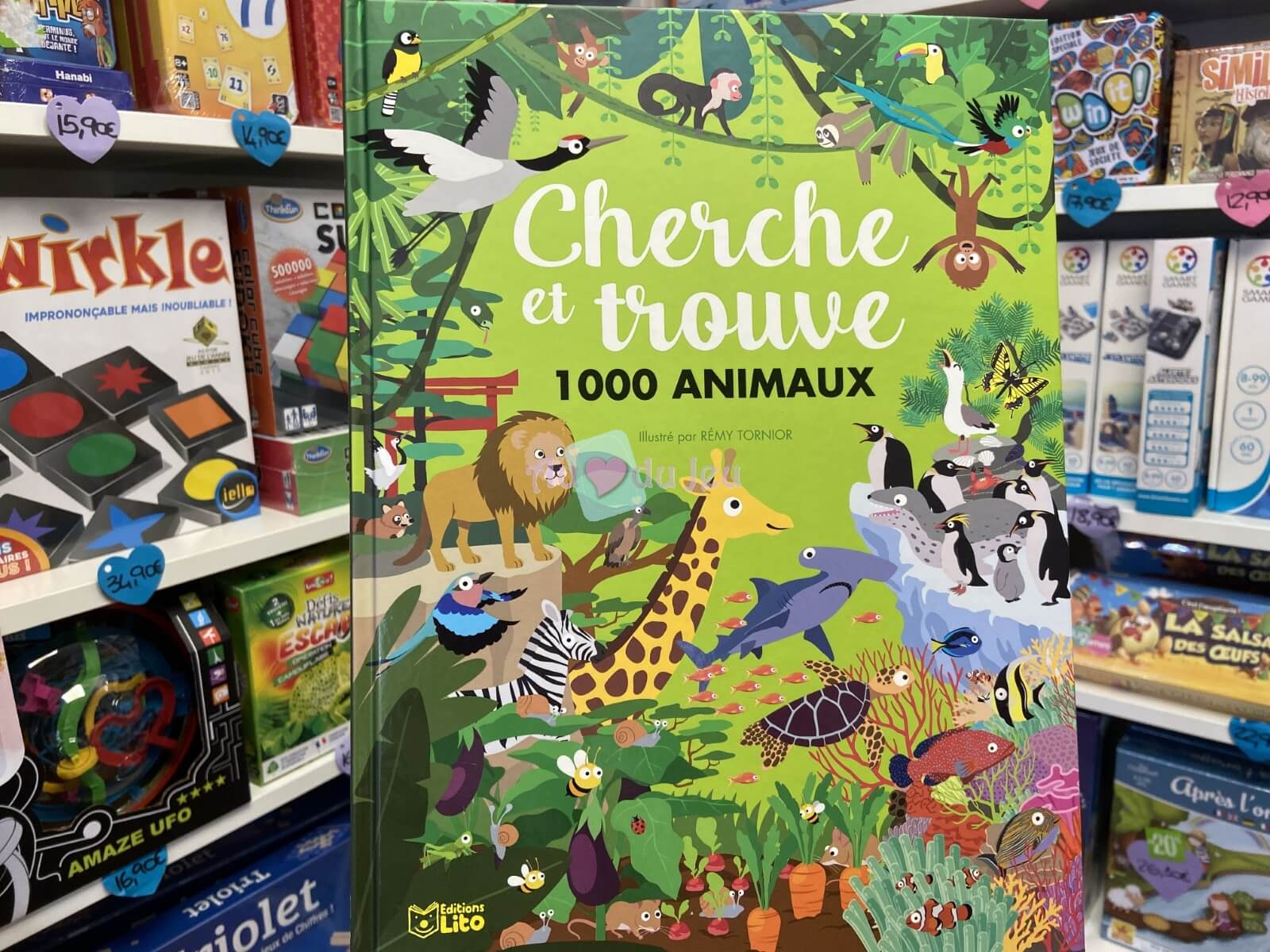 Cherche et Trouve 1000 Animaux Editions Lito