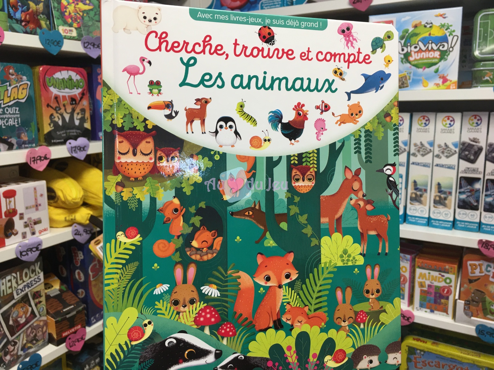 Cherche, Trouve et Compte - Animaux Editions Lito