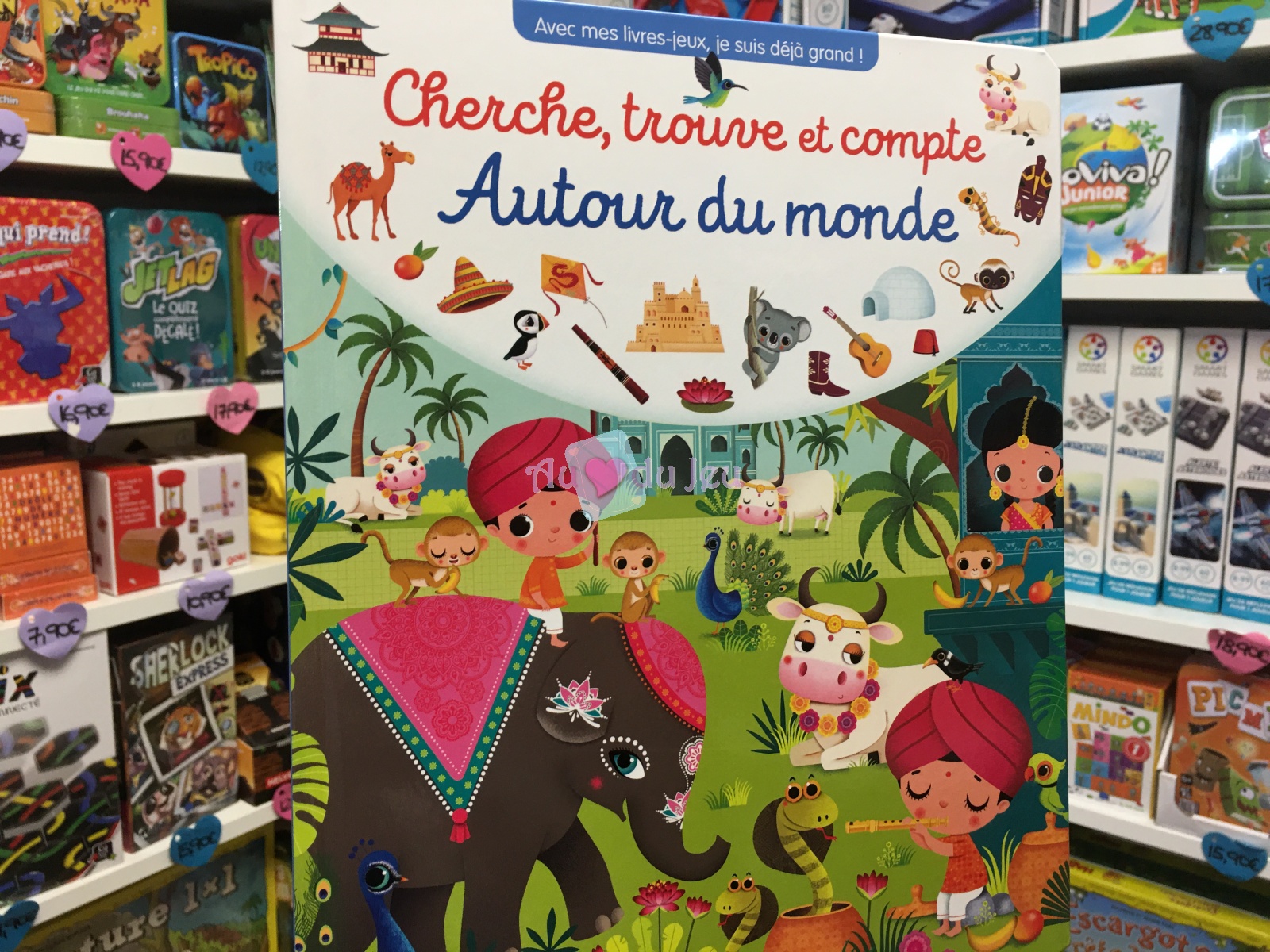 Cherche, Trouve et Compte - Autour Du Monde Editions Lito