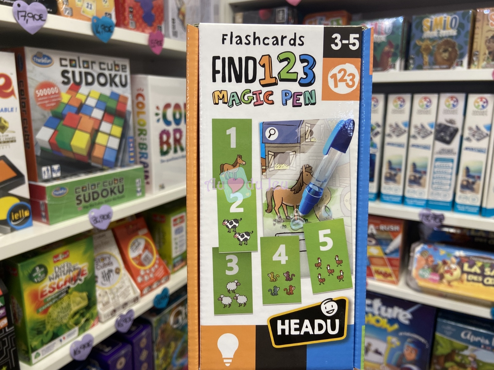 Flashcards Find 123 Magic Pen Headu