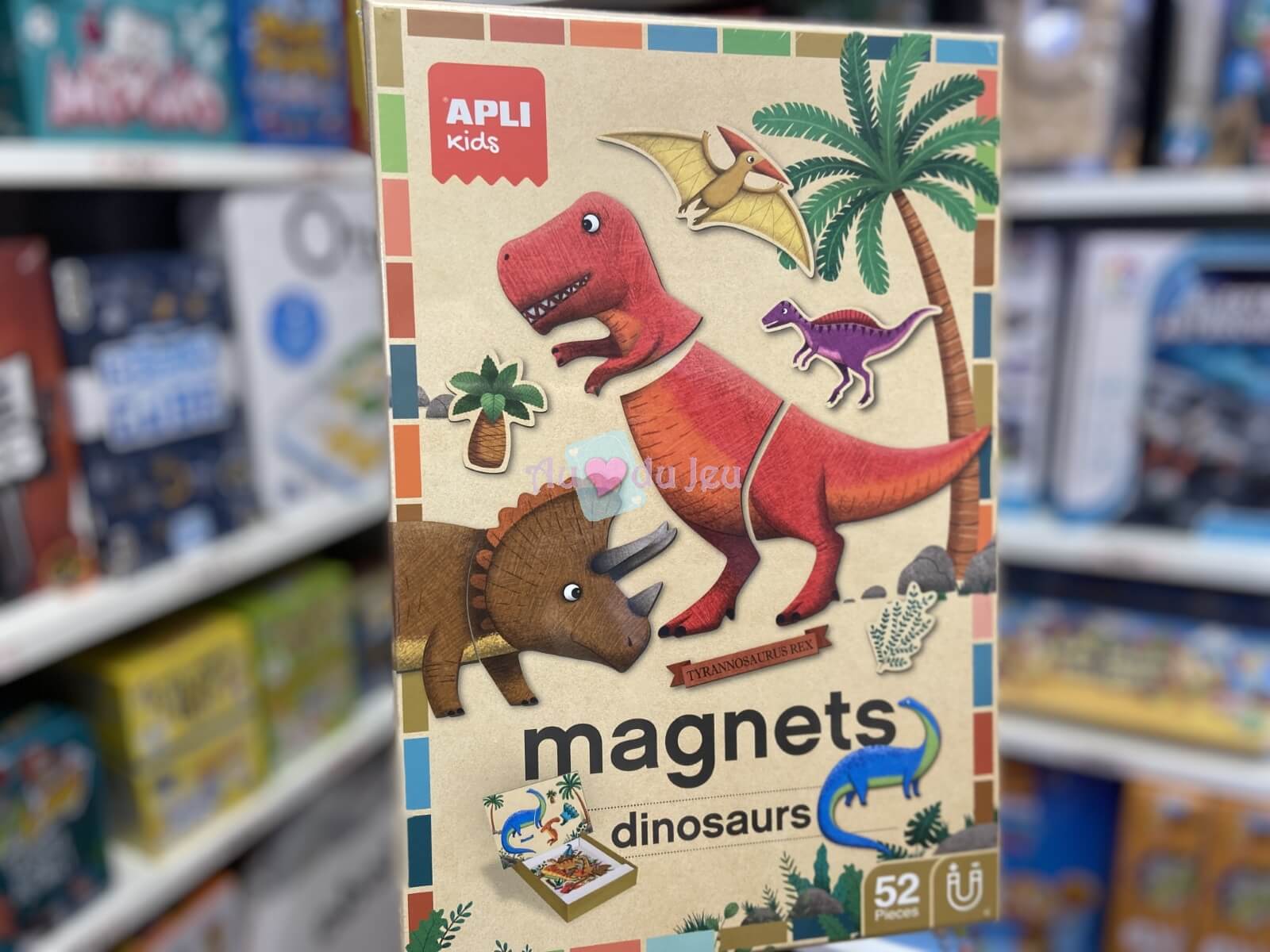 Jeu Magnétique Dinosaures APLI Kids