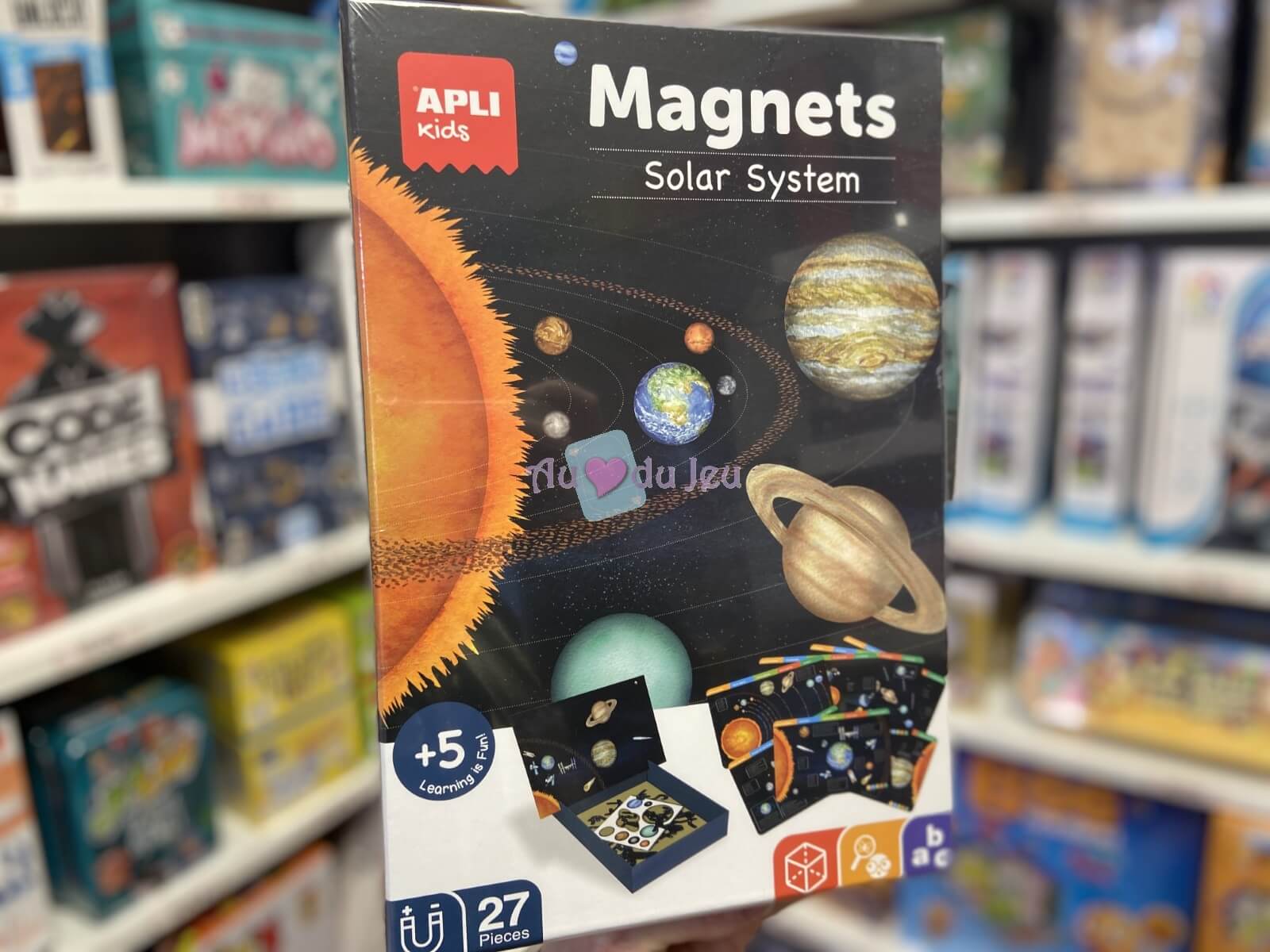Jeu Magnétique Systeme Solaire APLI Kids