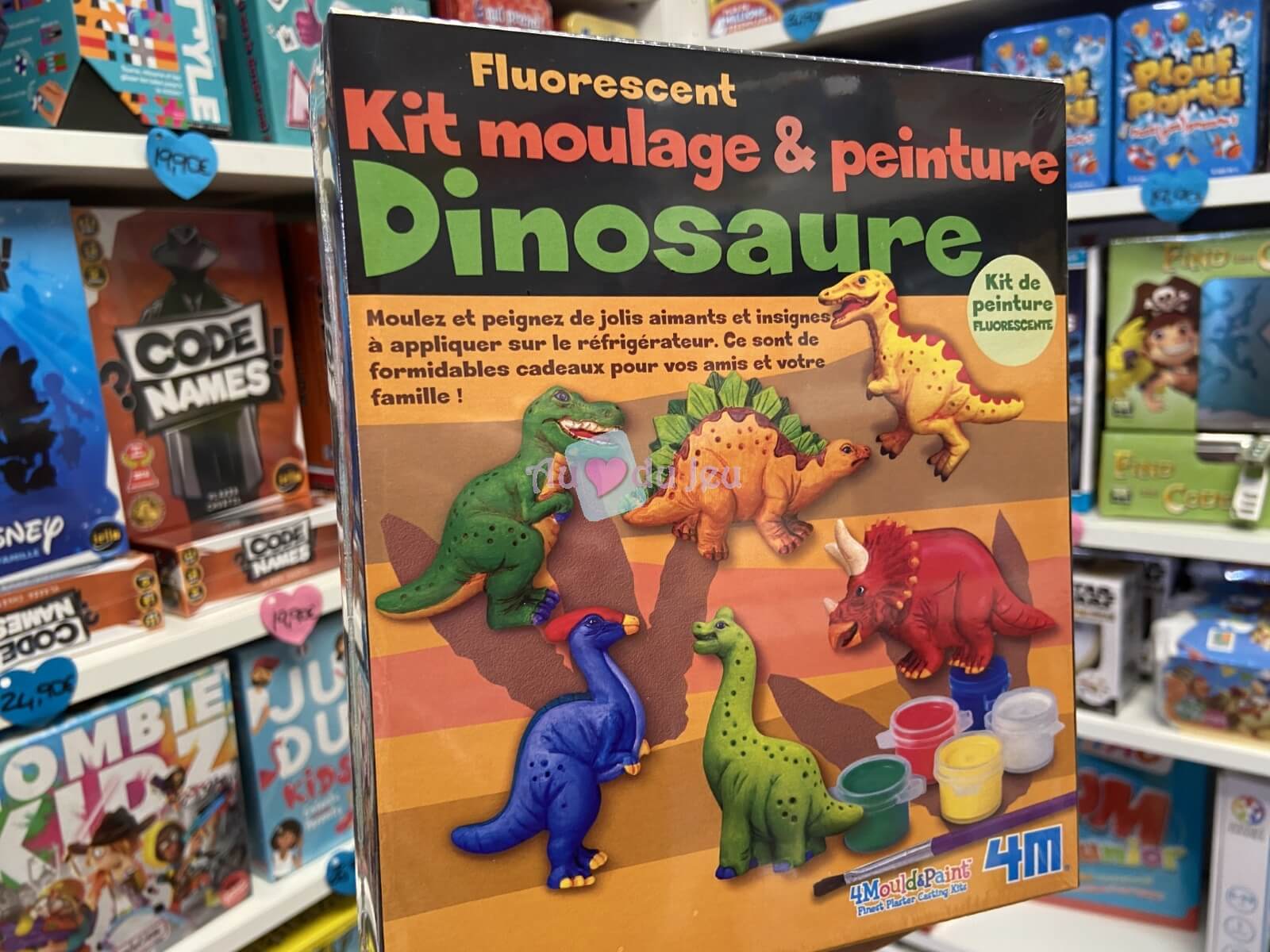 Kit de Moulage Dinosaures 4M