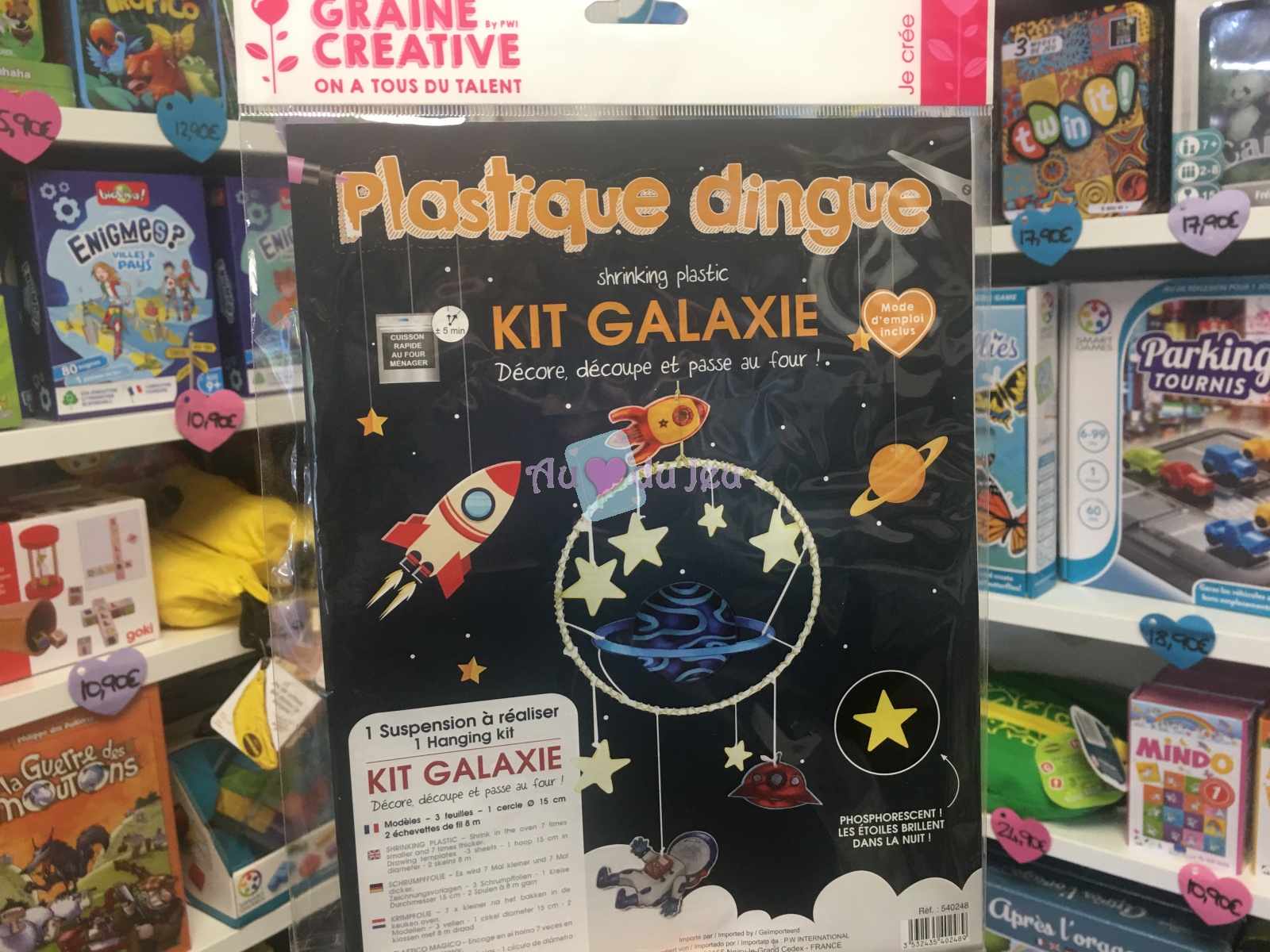 Kit Plastique Dingue Galaxie Graine Creative