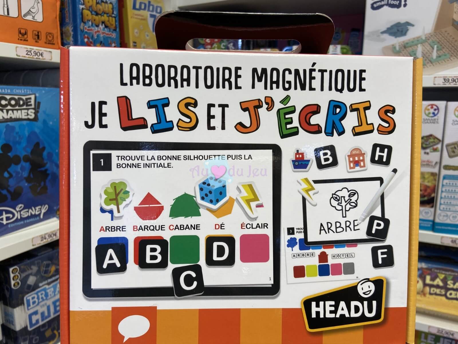 Laboratoire Magnétique Je Lis J'ecris Montessori Headu
