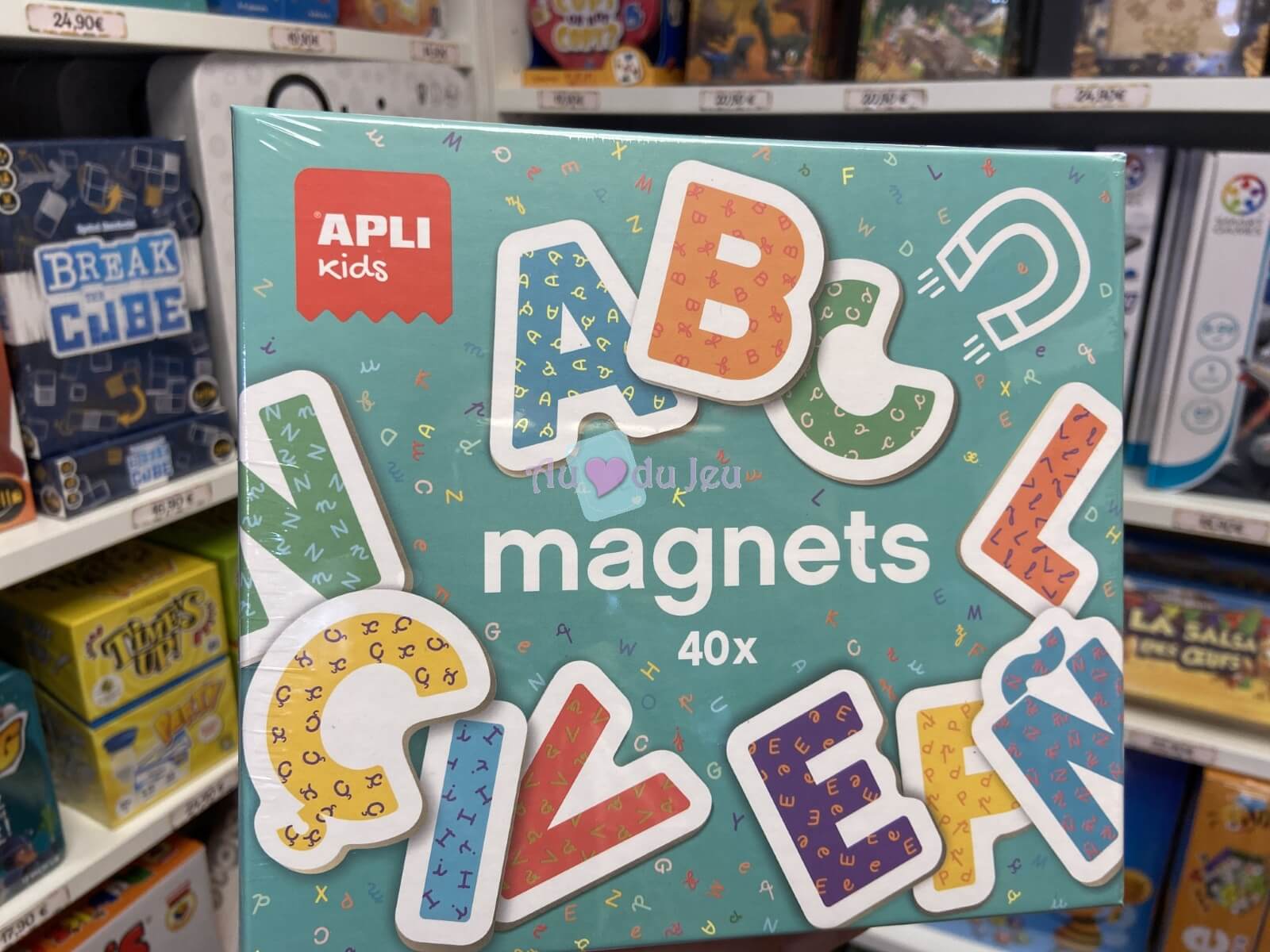 Lettres Magnétiques en Bois APLI Kids