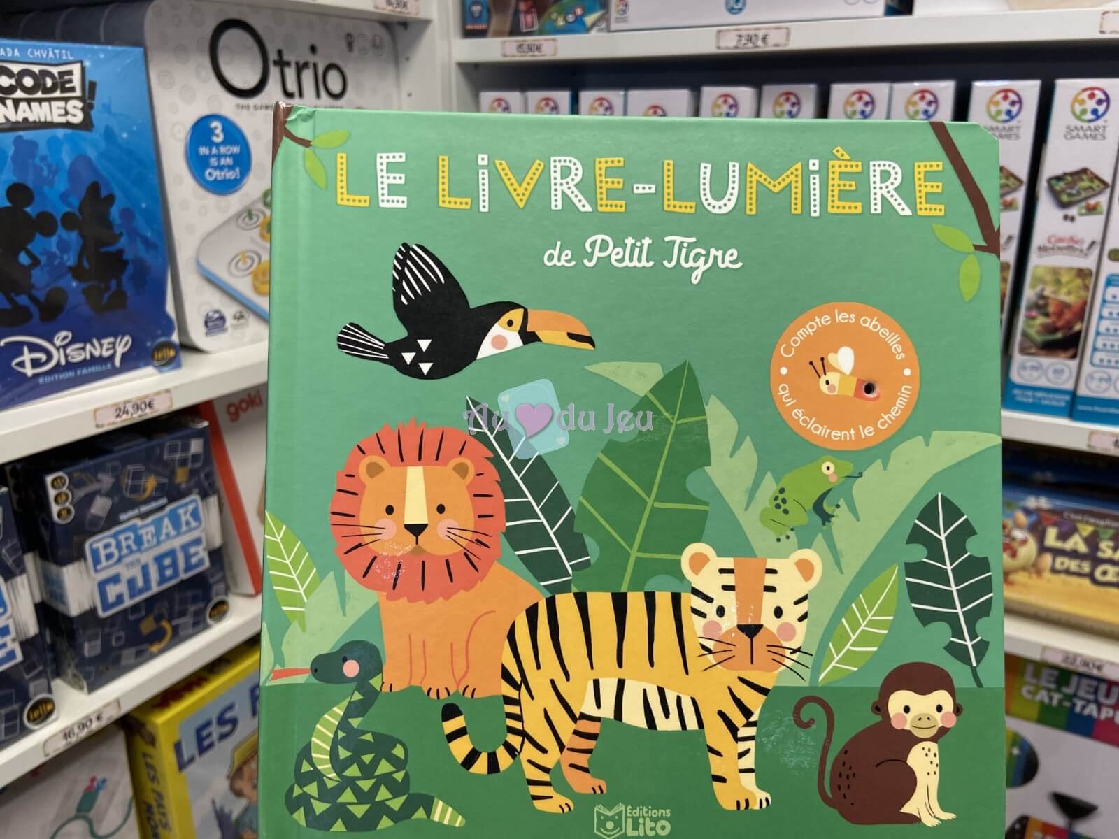 Livre Lumiere De Petit Tigre Editions Lito