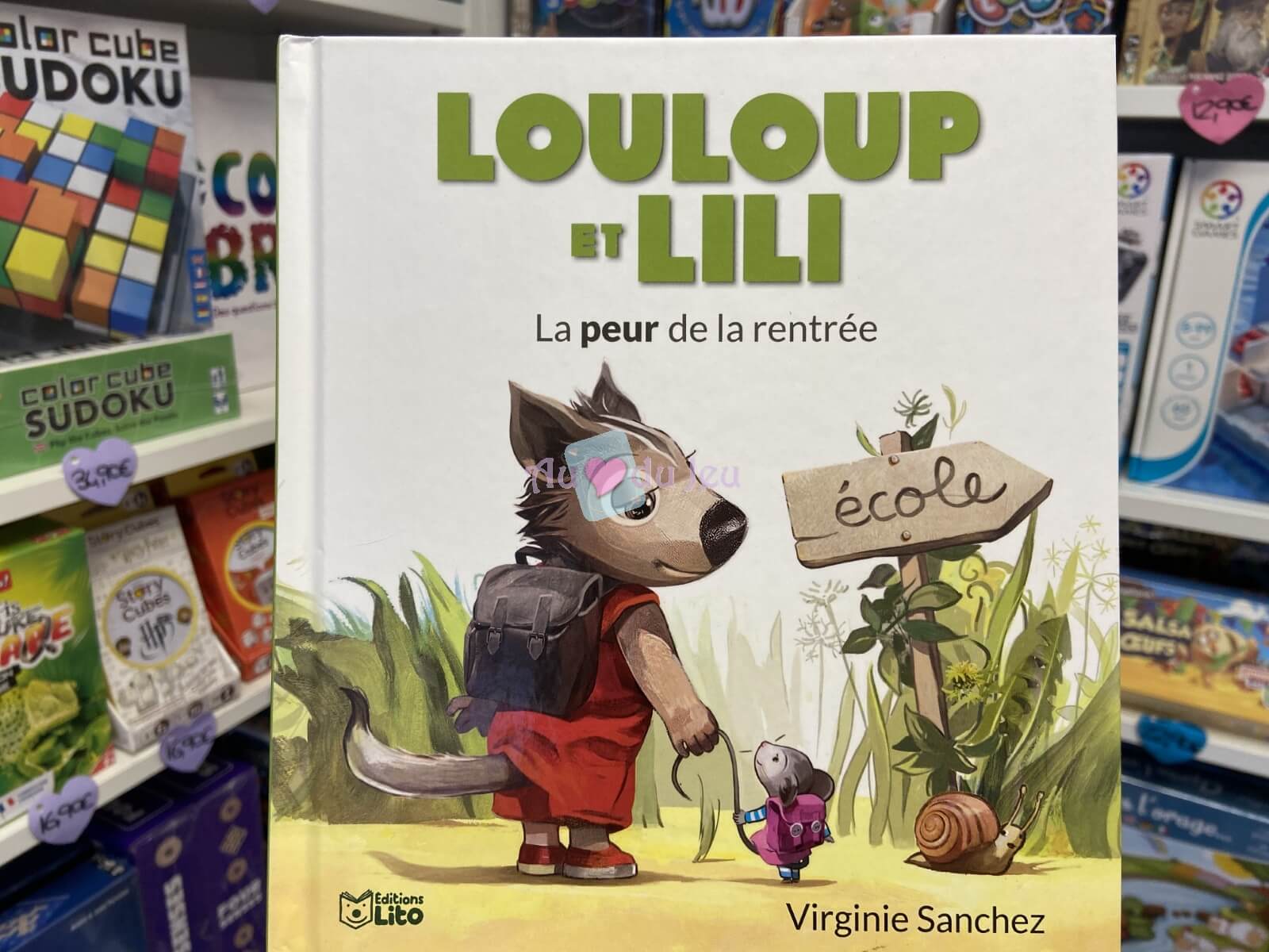 Louloup et Lili - Le Peur de la Rentree Editions Lito