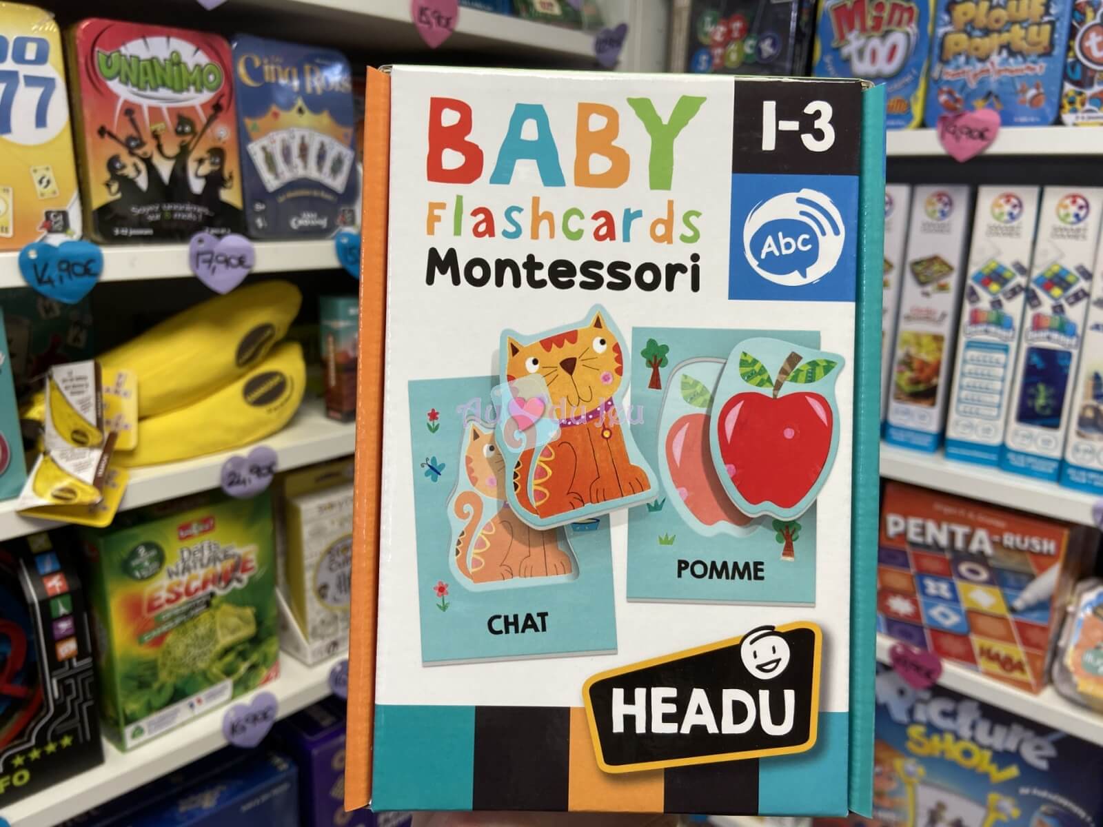 Mes Premières FlashCards Montessori Headu