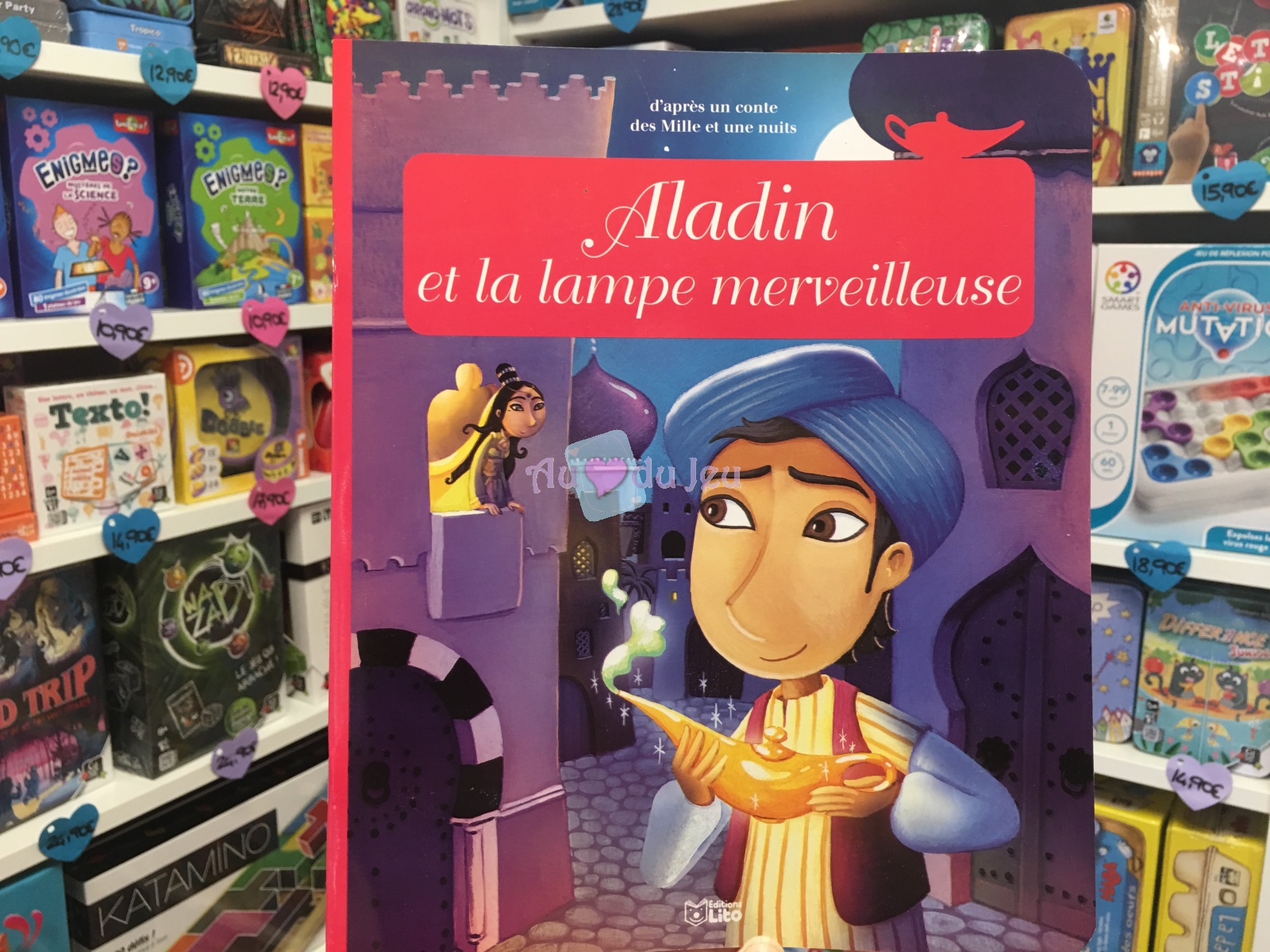 Miniconte Aladin Lampe Merveilleuse Editions Lito