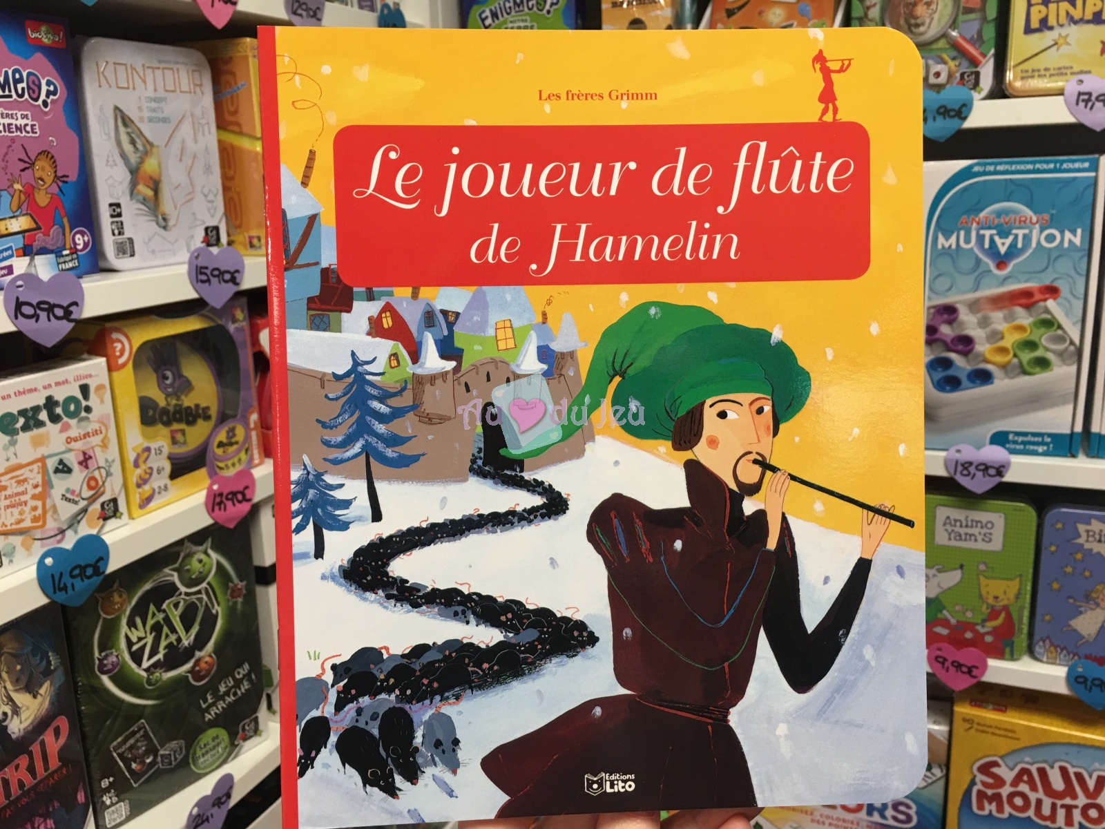 Miniconte Joueur Flute Hamelin Editions Lito