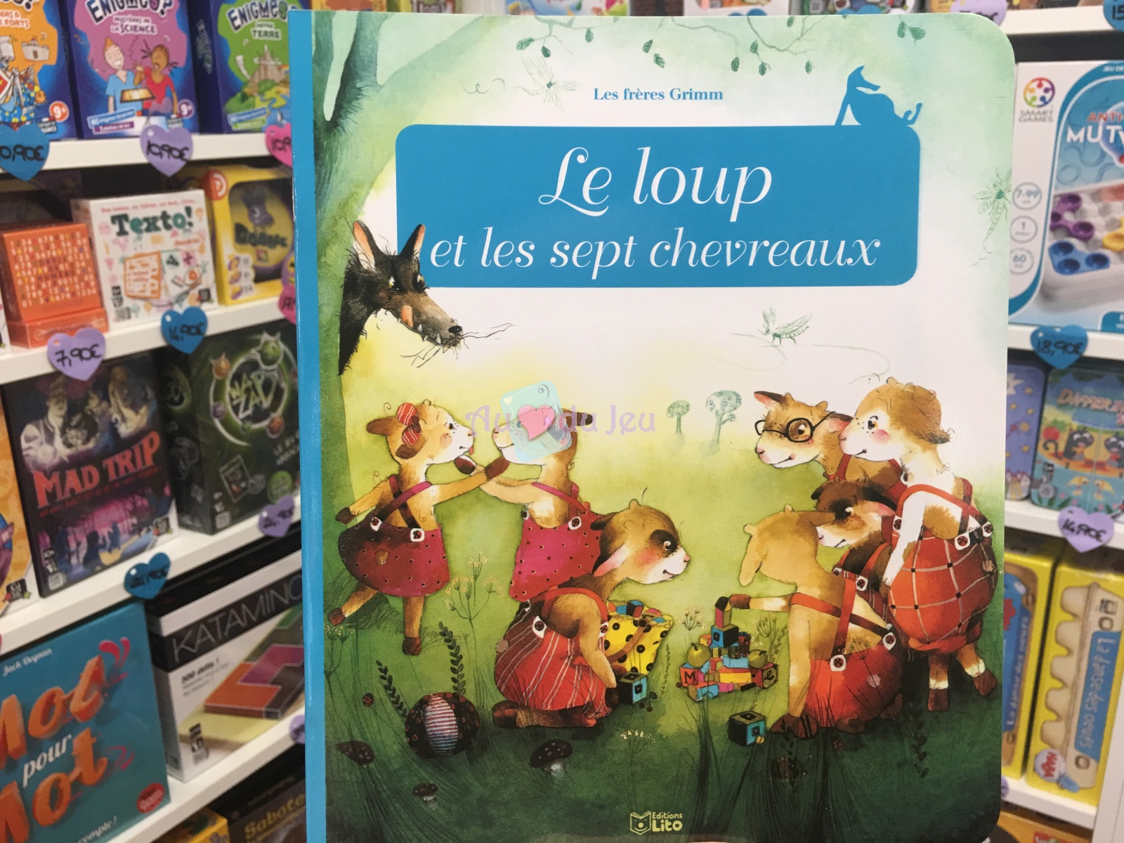 Miniconte Loup et Les 7 Chevreaux Editions Lito