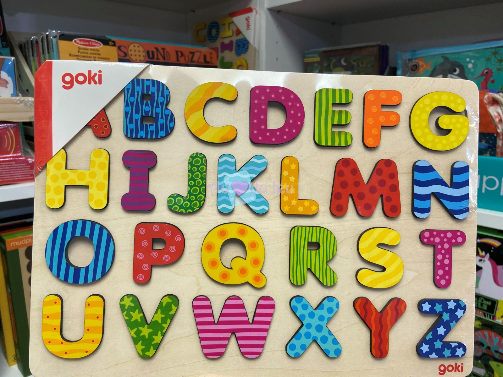 Puzzle Alphabet en Bois Goki