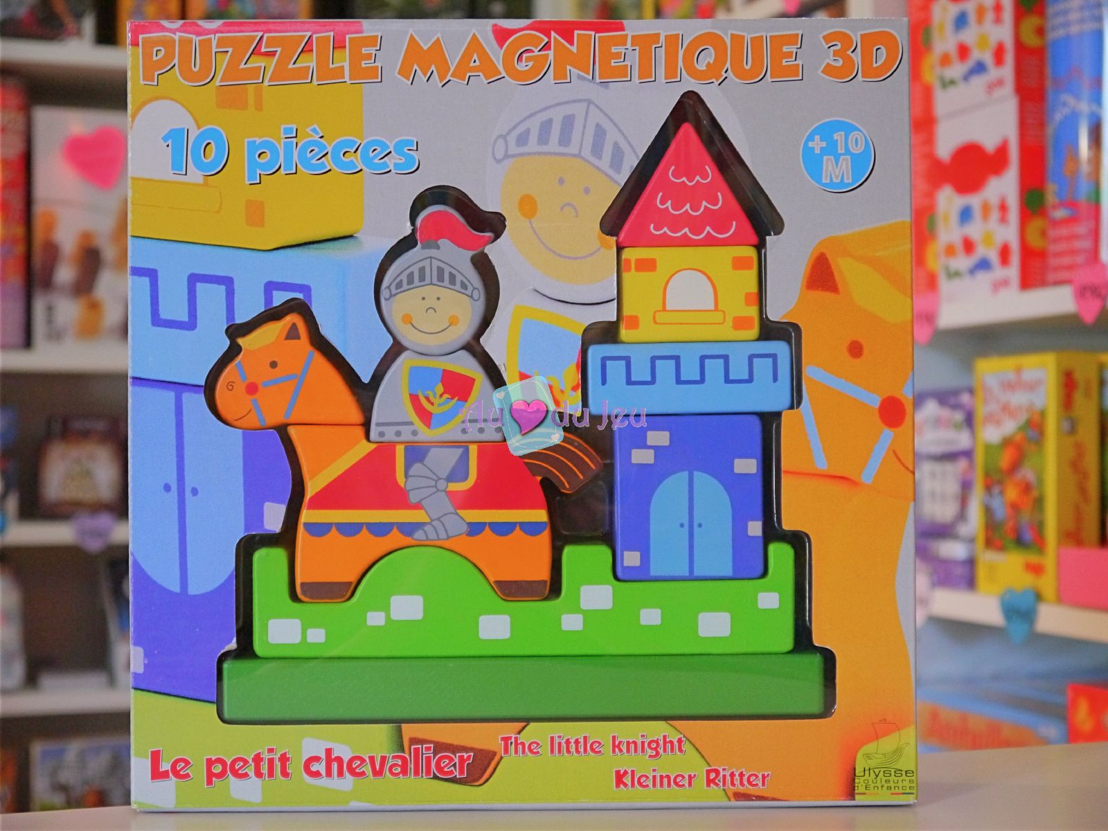 Puzzle Magnétique 3D Chevalier Ulysse