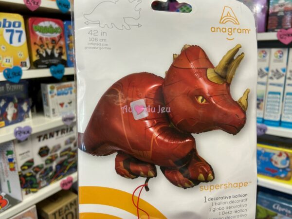 1 ballon geant helium triceratops 5556 1 Amscan