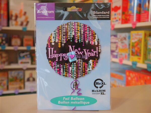 1 ballon helium happy new year 1888 2 Amscan