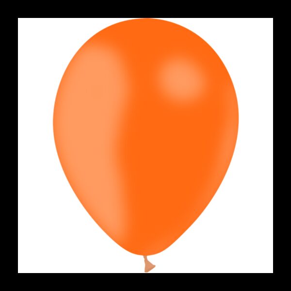 10 Ballons Latex 30 cm Orange
