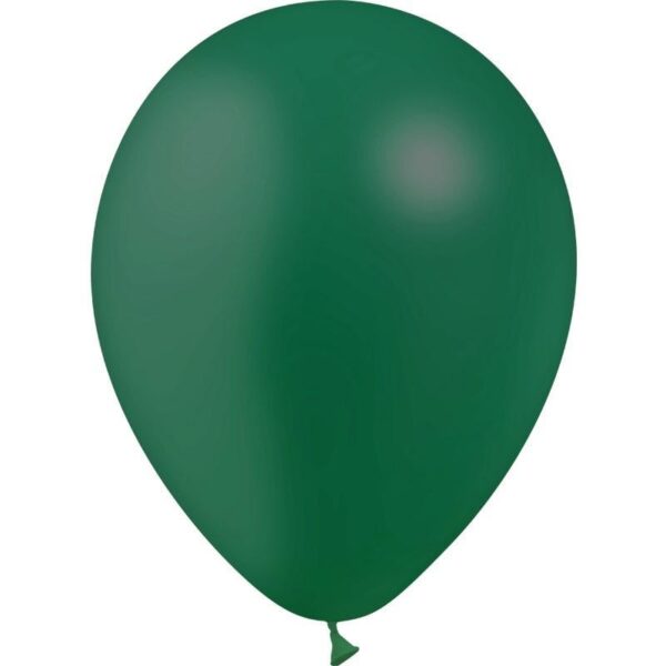 10 Ballons Latex 30 cm Vert Foret