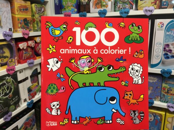 100 images a colorier animaux 3822 1 Editions Lito