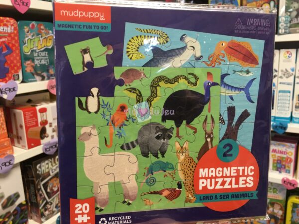 2 puzzles magnetiques animaux 5133 1 Mudpuppy